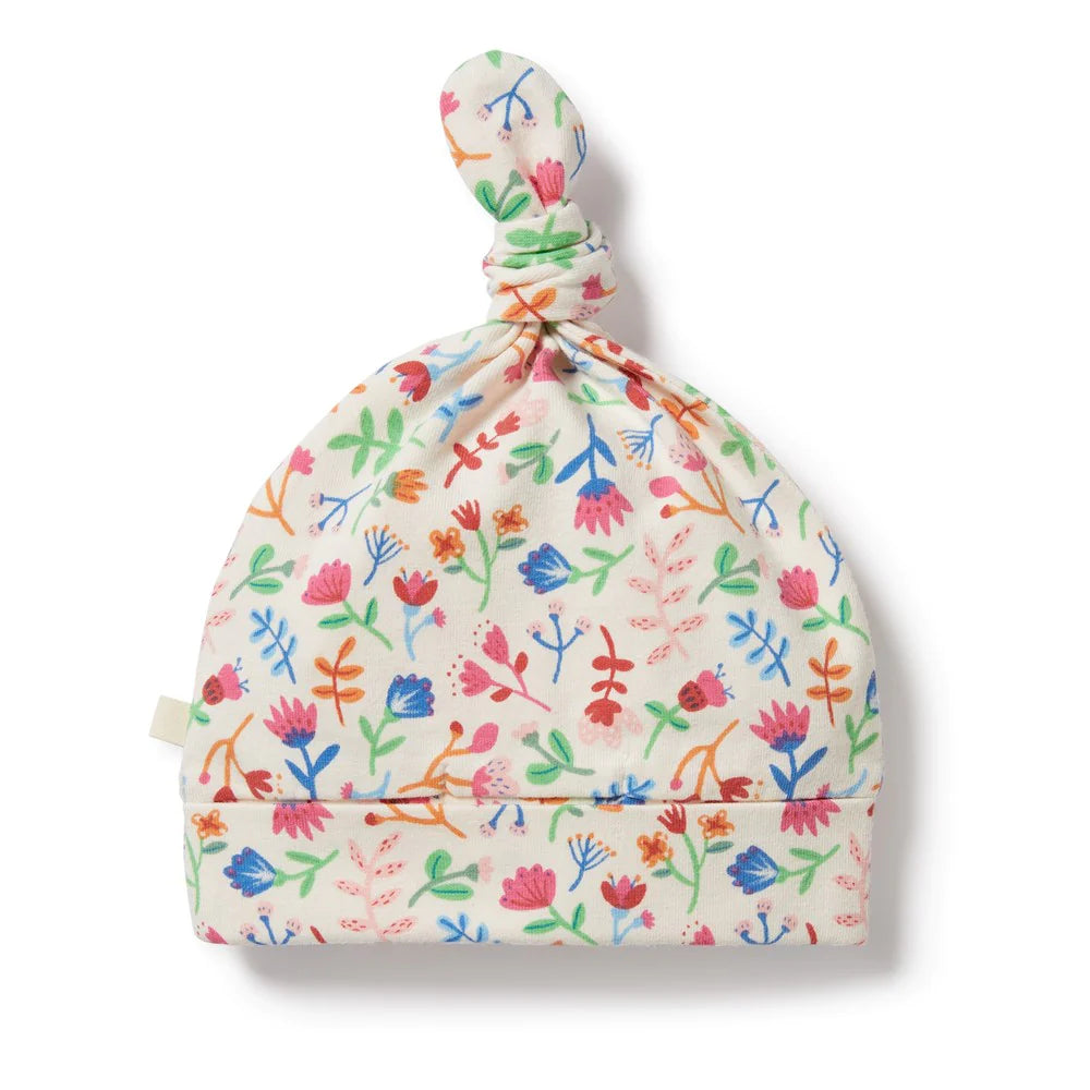 Wilson & Frenchy - Tropical Garden Organic Knot Hat