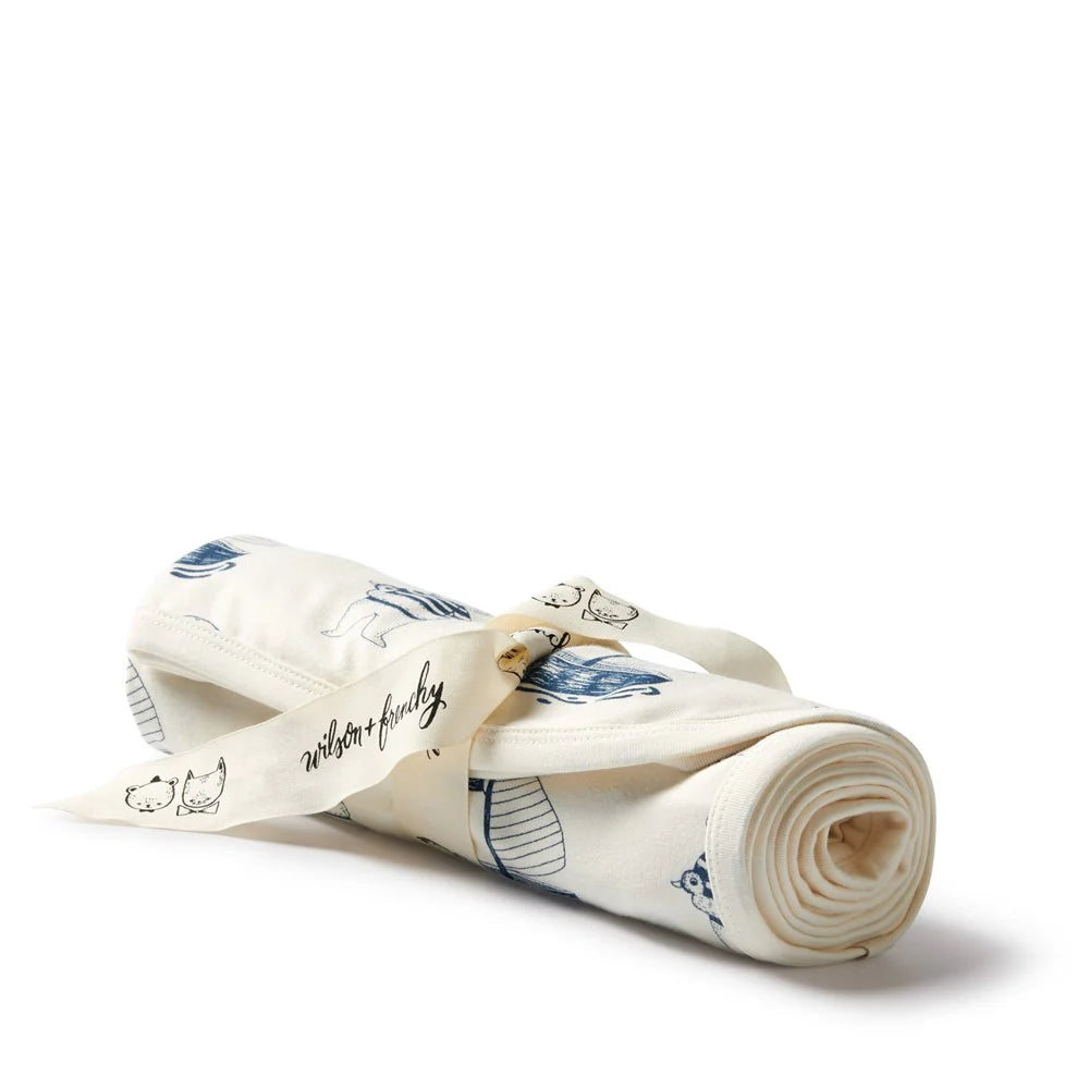 Wilson & Frenchy - Nautical Bear Organic Bunny Rug