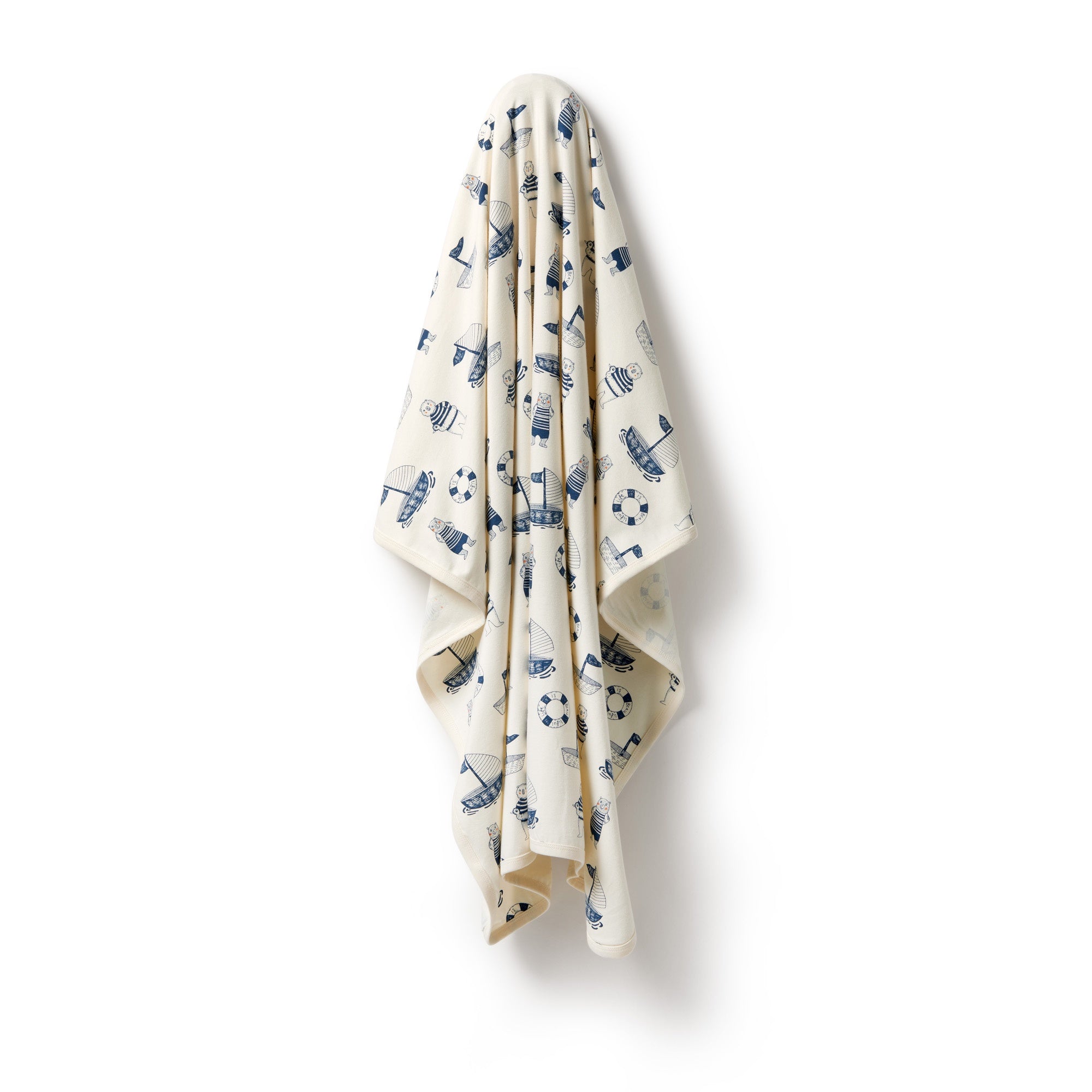 Wilson & Frenchy - Nautical Bear Organic Bunny Rug