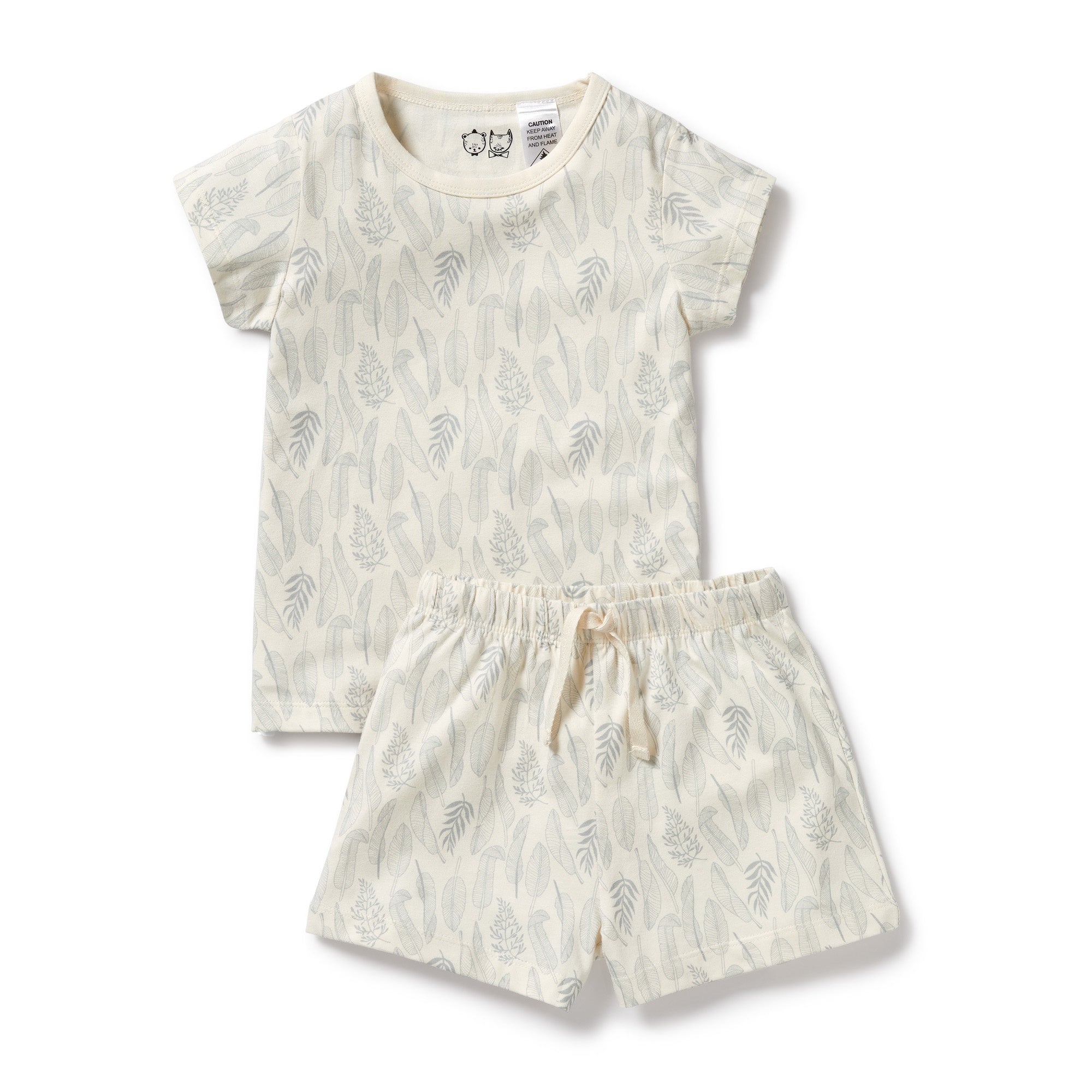 Wilson & Frenchy - New Leaf Organic Short Sleeved Pyjamas