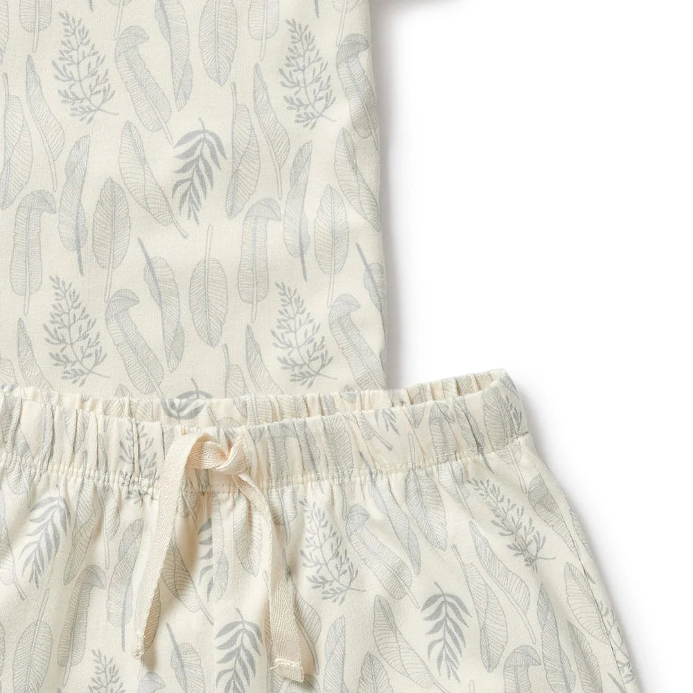 Wilson & Frenchy - New Leaf Organic Short Sleeved Pyjamas