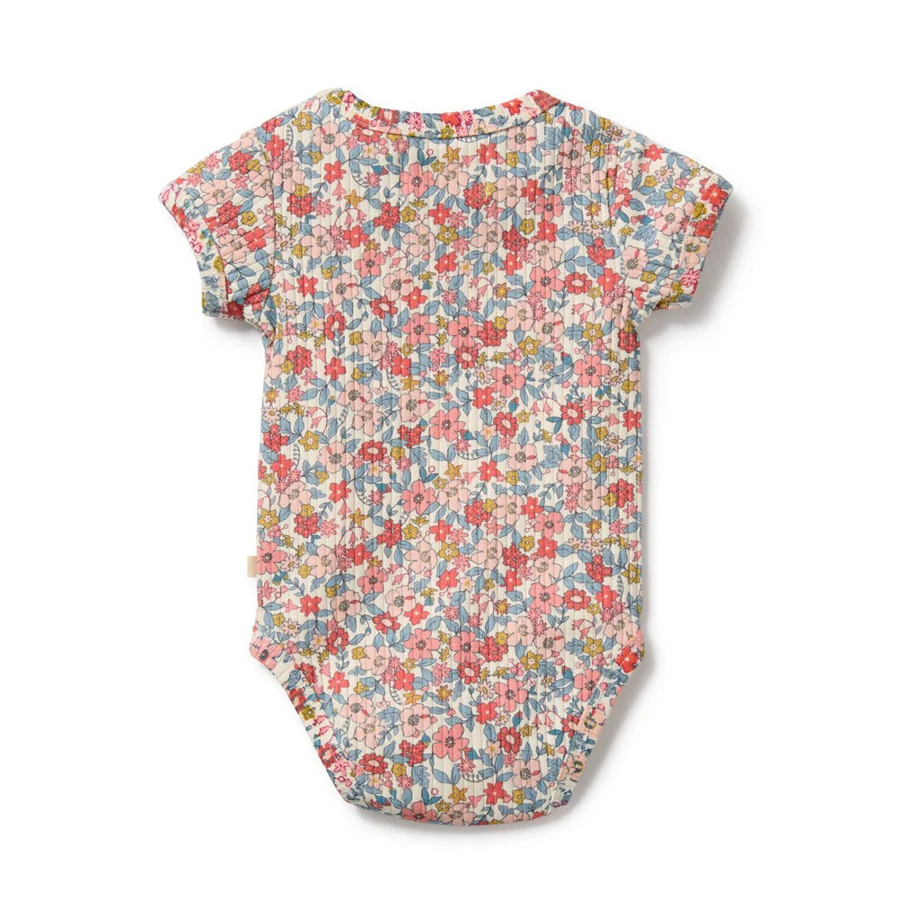 Wilson & Frenchy - Summer Bloom Organic Bodysuit