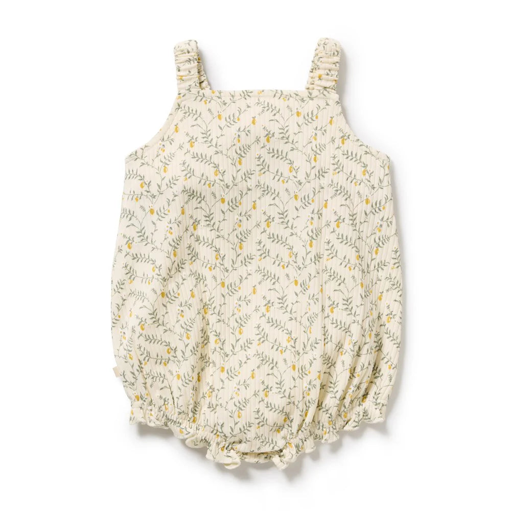 Wilson & Frenchy - Lemon Leaf Organic Playsuit