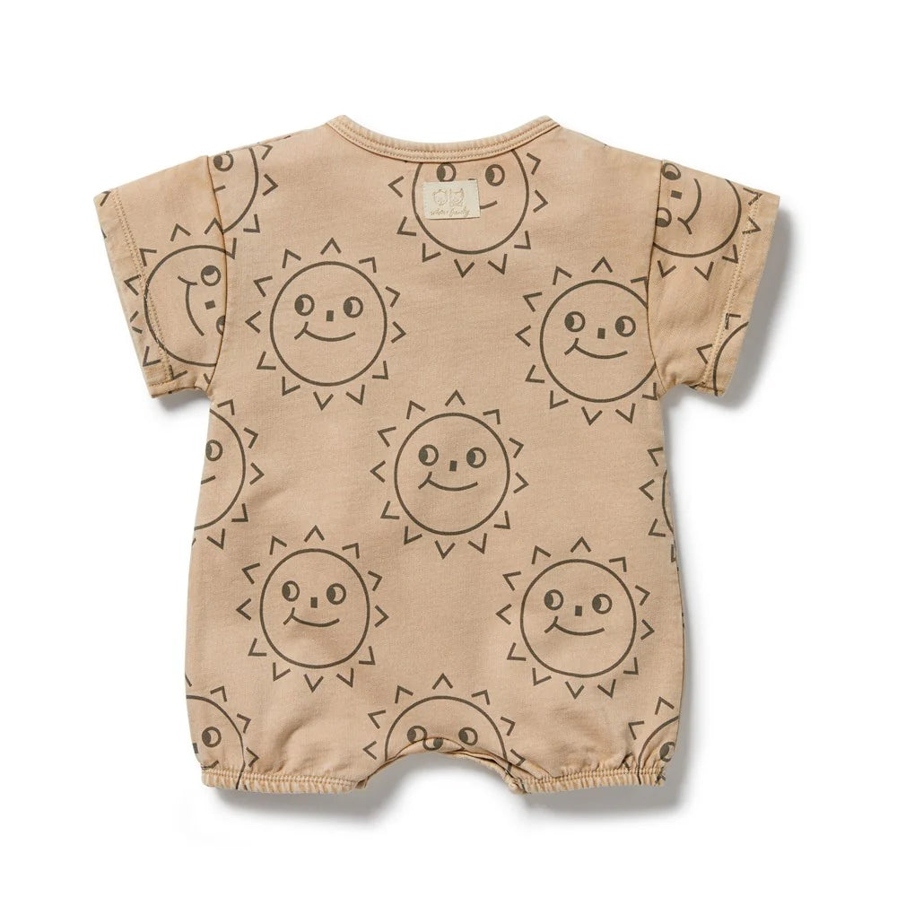 Wilson & Frenchy - Happy Days Organic Sweat Growsuit