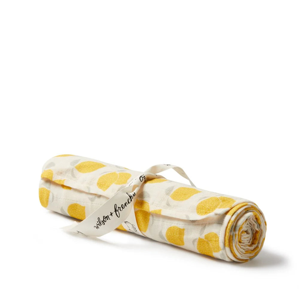 Wilson & Frenchy - Lemon Drop Organic Muslin