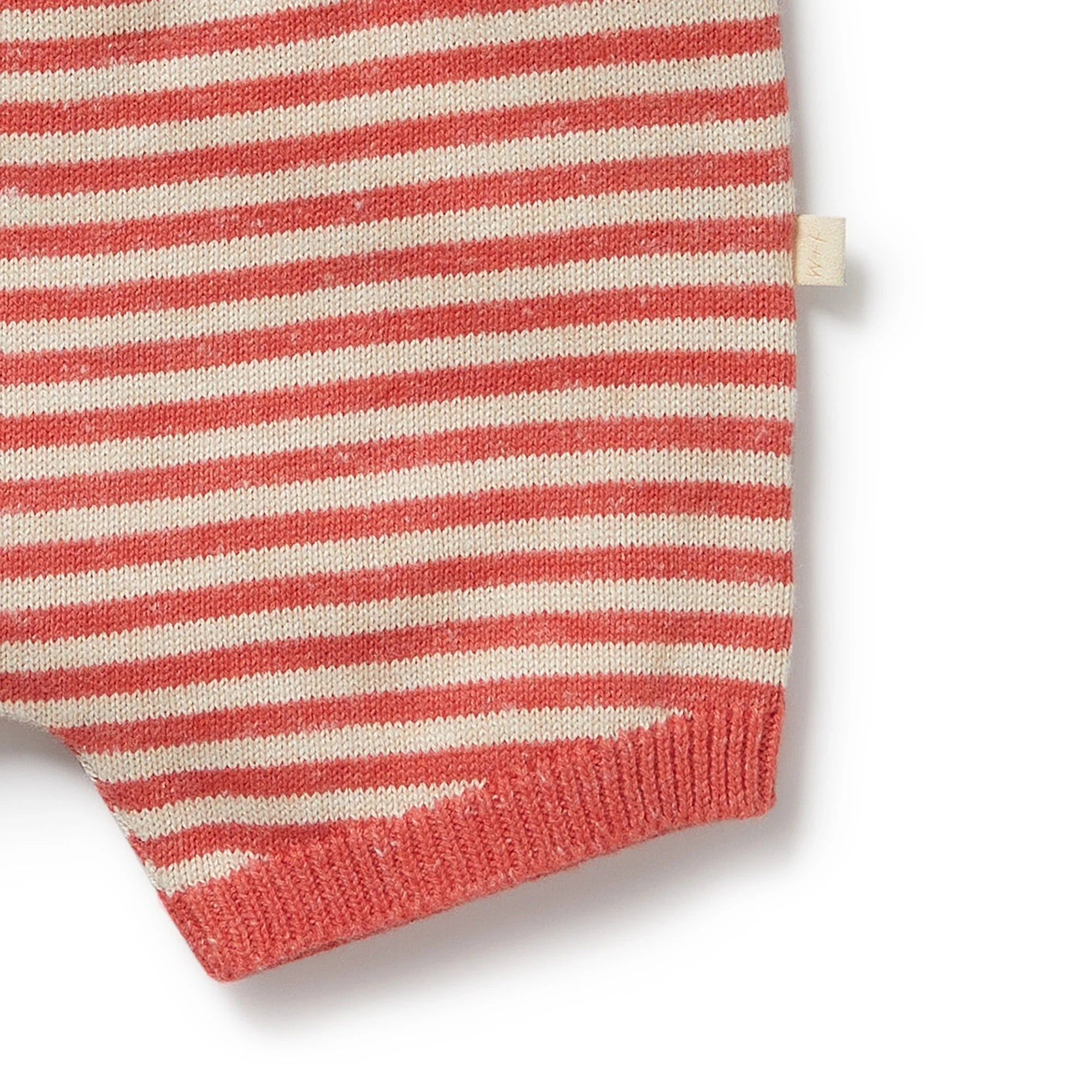 Wilson & Frenchy - Strawberry Swirl Organic Knitted Stripe Set