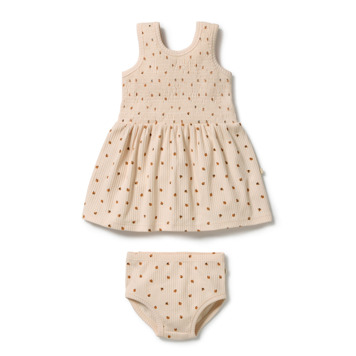 Wilson & Frenchy - Little Lady Bugs Organic Dress Set