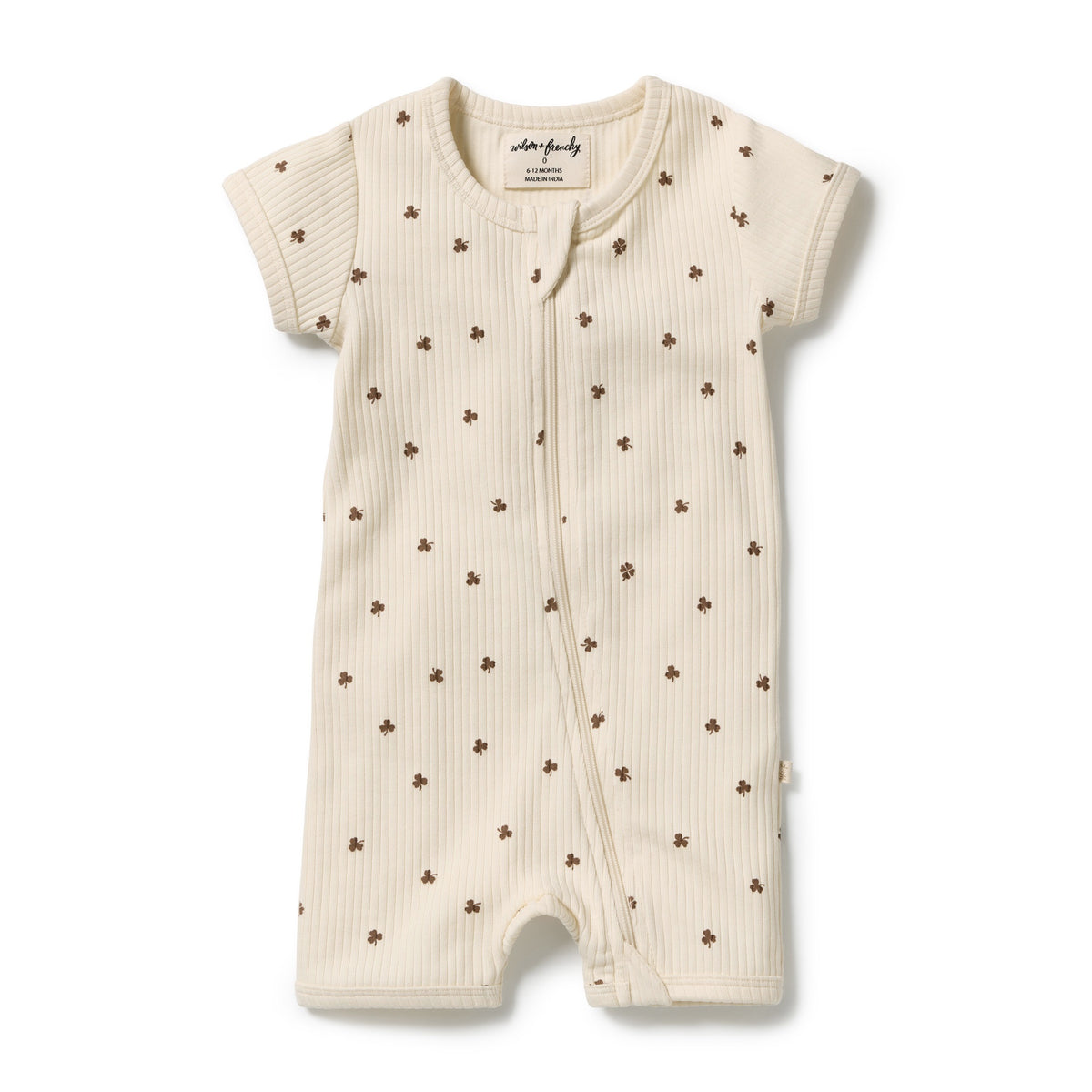 Wilson & Frenchy - Organic Summer Zipsuit - My Lucky Charm