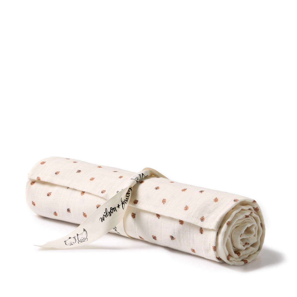 Wilson & Frenchy - Little Lady Bugs Organic Muslin