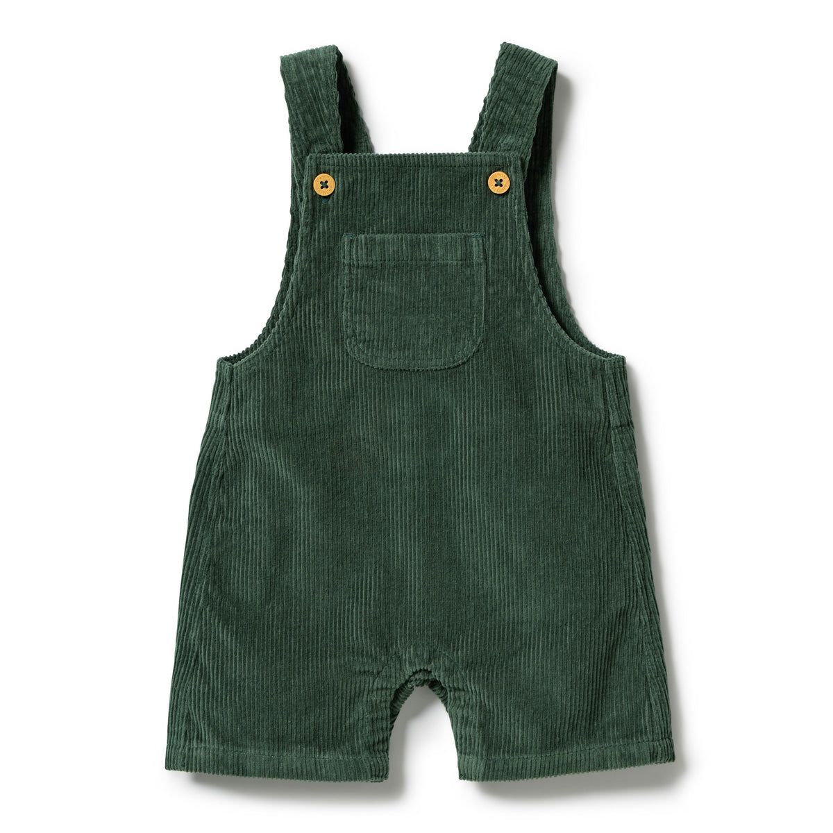 Wilson & Frenchy - Moss Green Organic Cord Overall