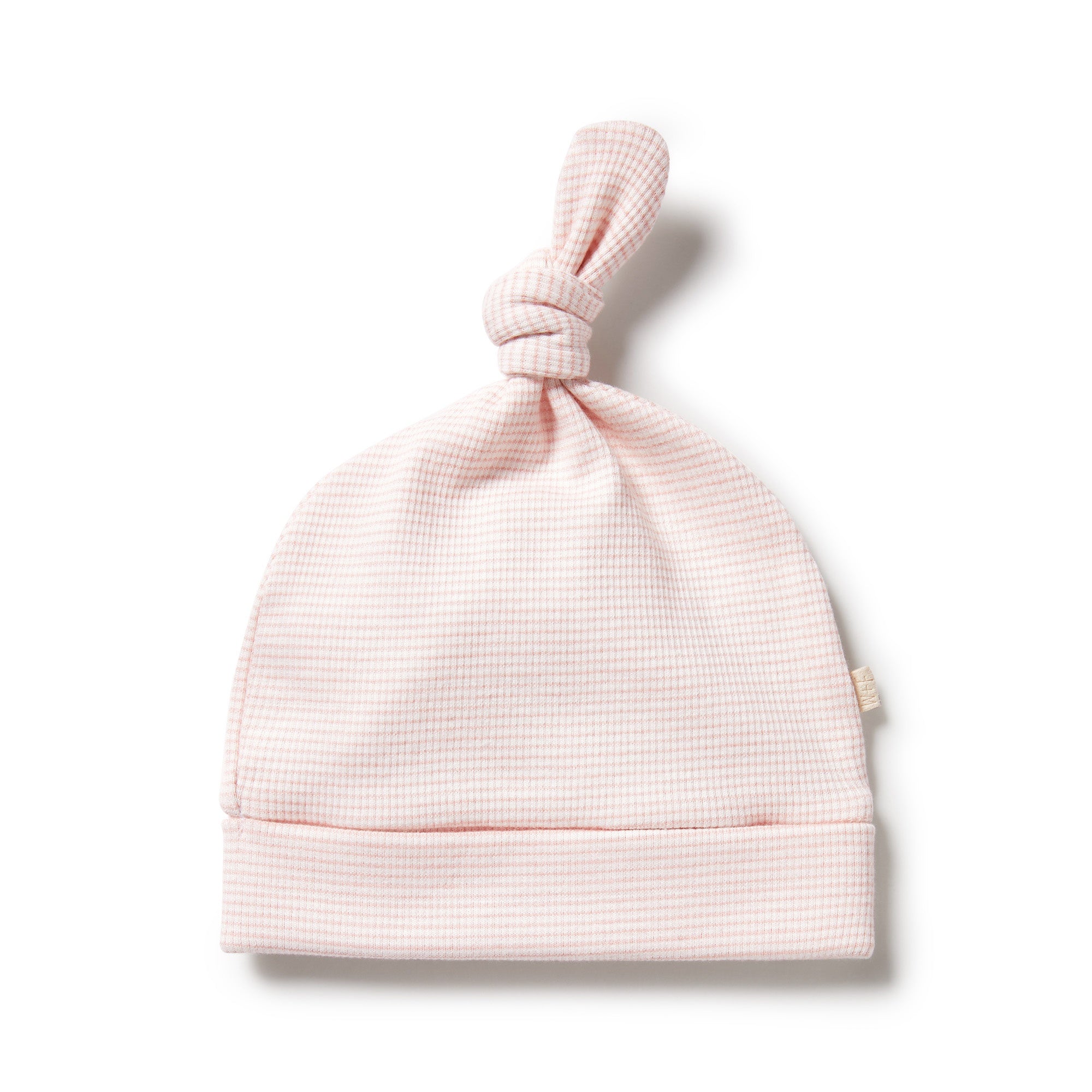 Wilson & Frenchy - Cantaloupe Organic Stripe Knot Hat