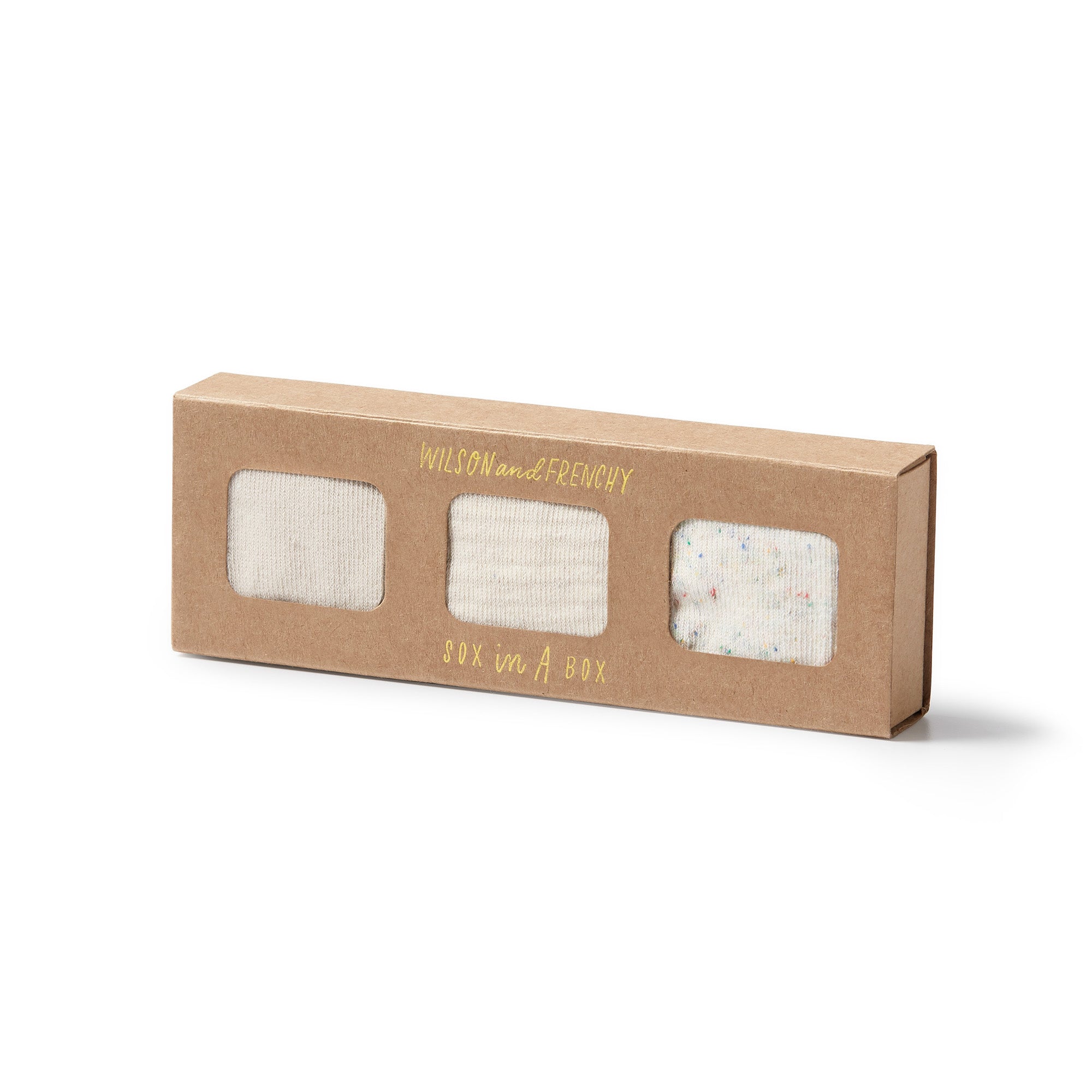 Wilson & Frenchy - 3 Pack Baby Socks - Clay
