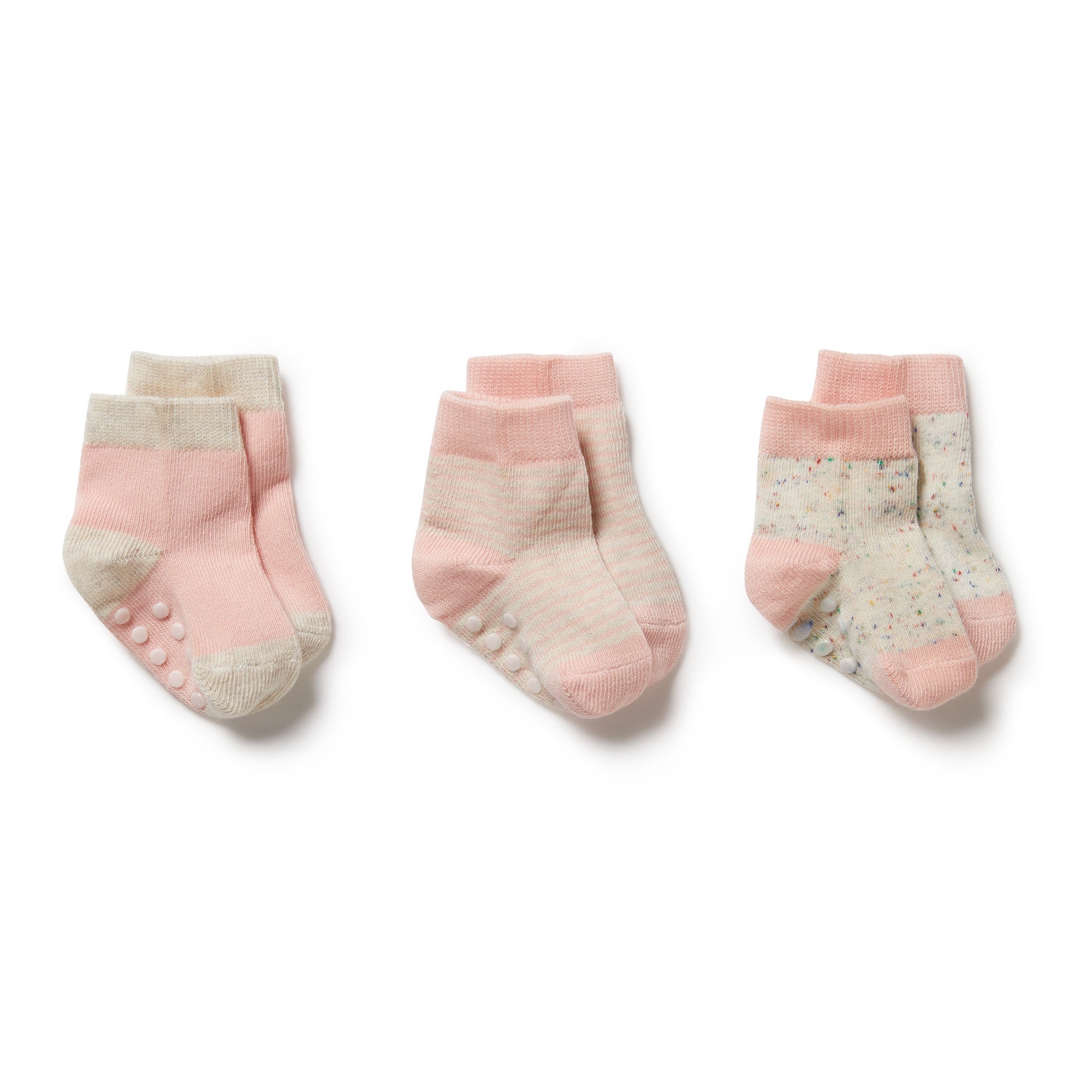 Wilson & Frenchy - 3 Pack Baby Socks - Cantaloupe