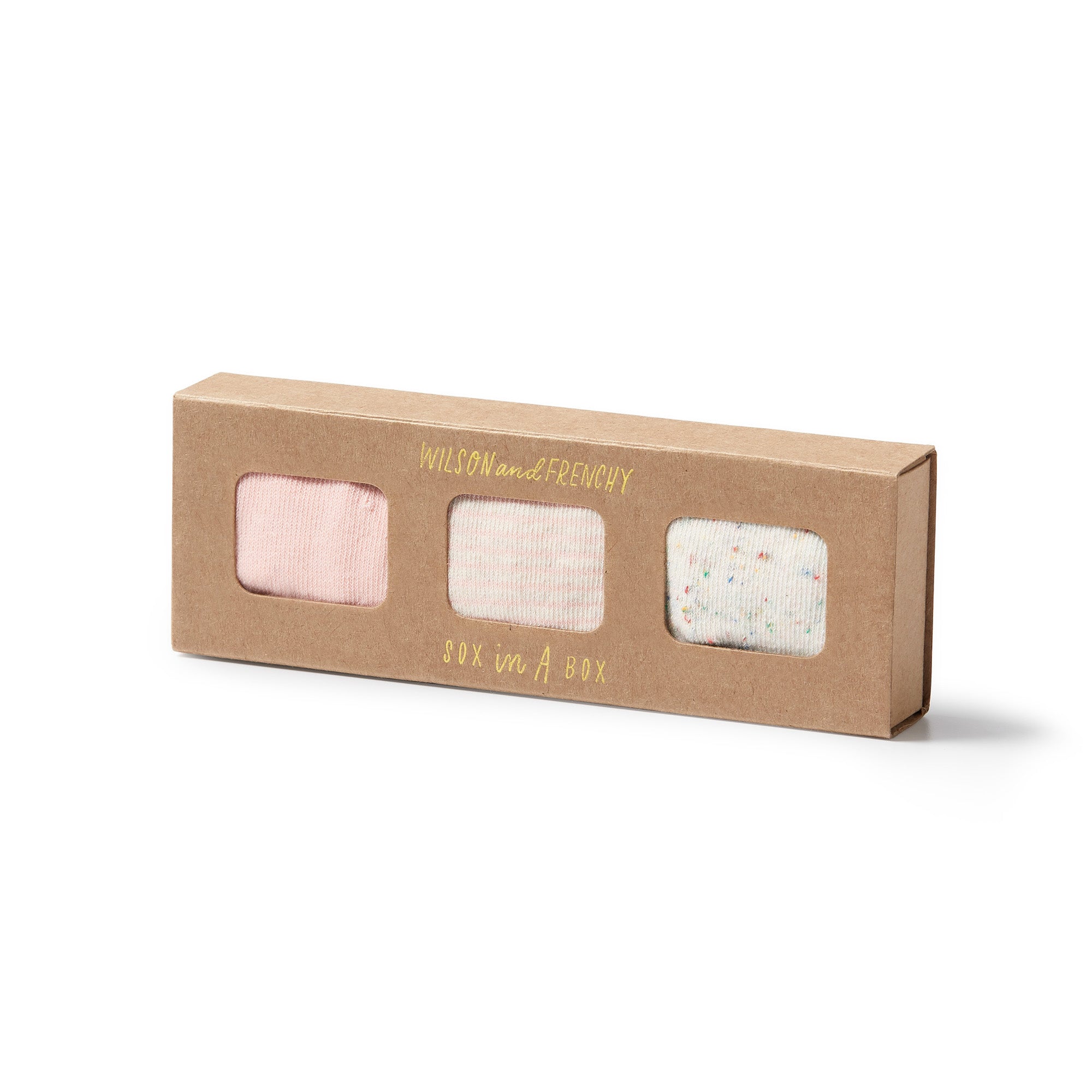 Wilson & Frenchy - 3 Pack Baby Socks - Cantaloupe