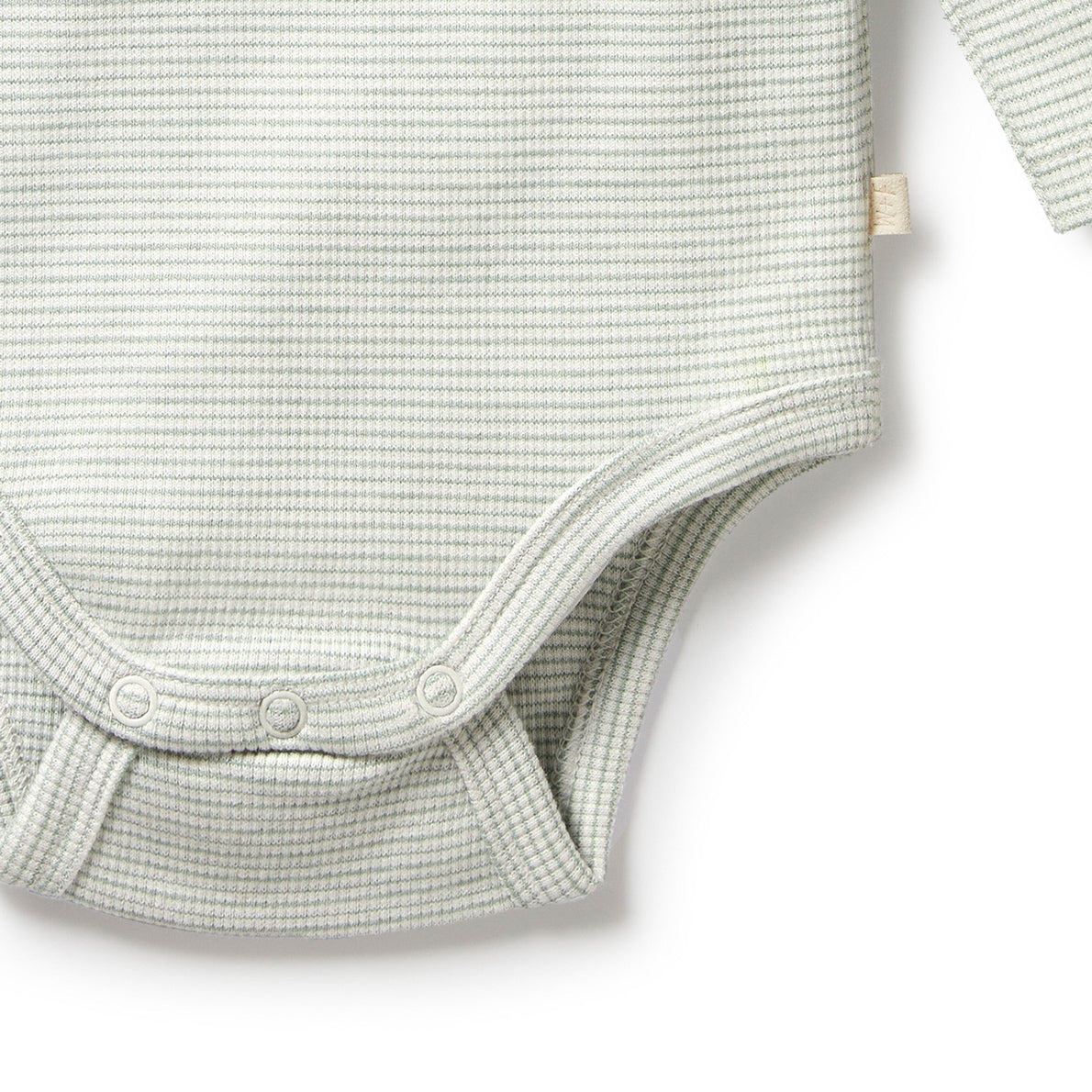 Wilson & Frenchy - Fern Organic Stripe Rib Bodysuit