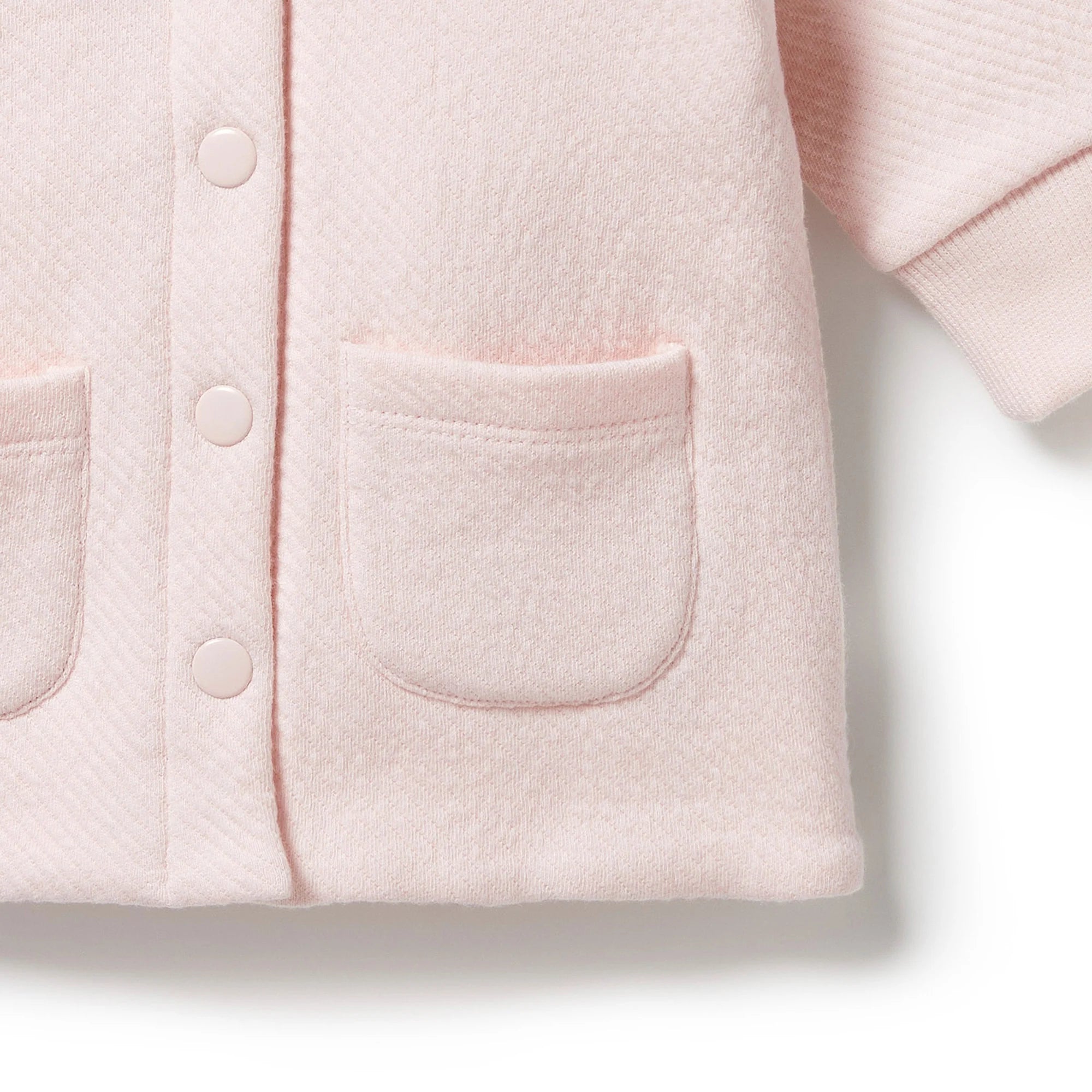 Wilson & Frenchy - Pink Organic Quilted Jacket