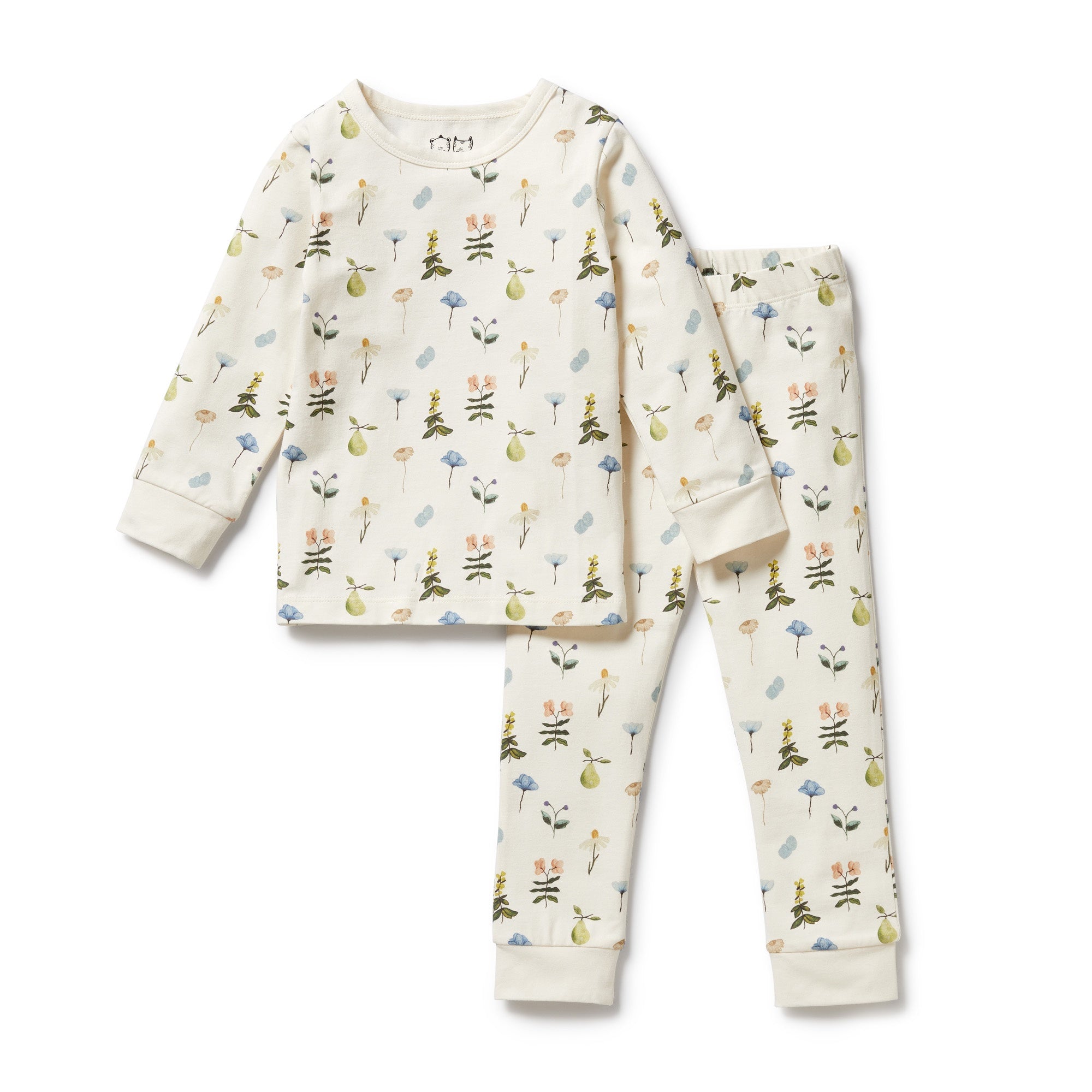 Wilson & Frenchy - Petite Garden Organic Long Sleeve Pjs Set