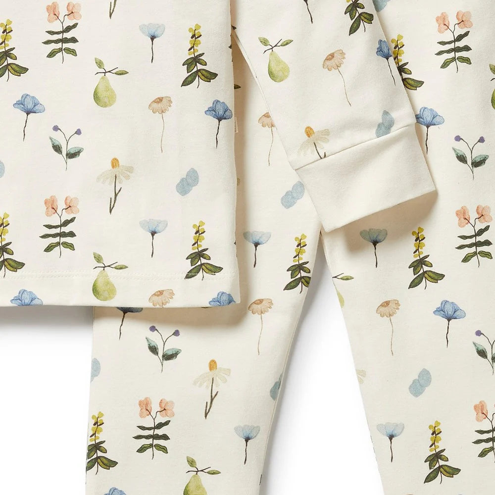 Wilson & Frenchy - Petite Garden Organic Long Sleeve Pjs Set