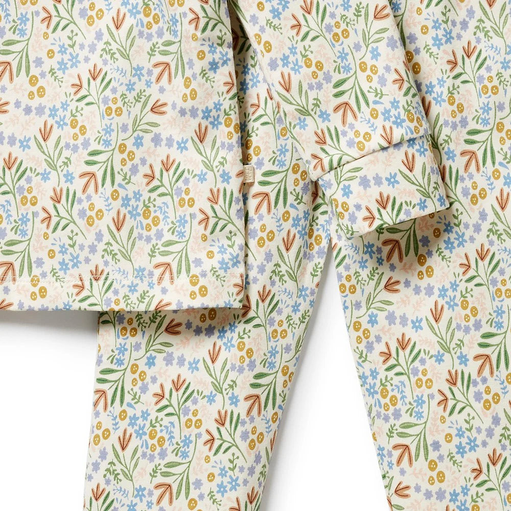 Wilson & Frenchy - Tinker Organic Long Sleeve Pjs Set