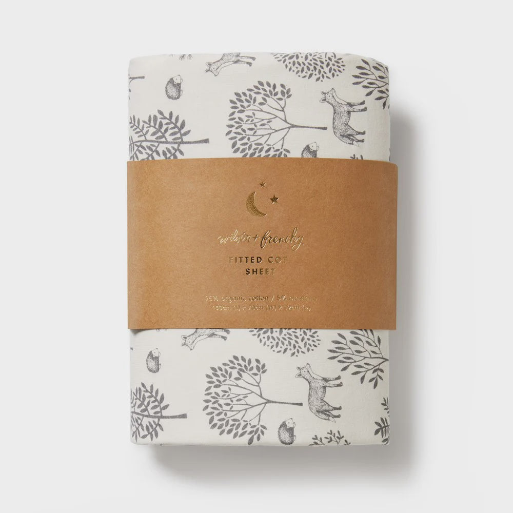 Wilson & Frenchy - Woodland Organic Cot Sheet