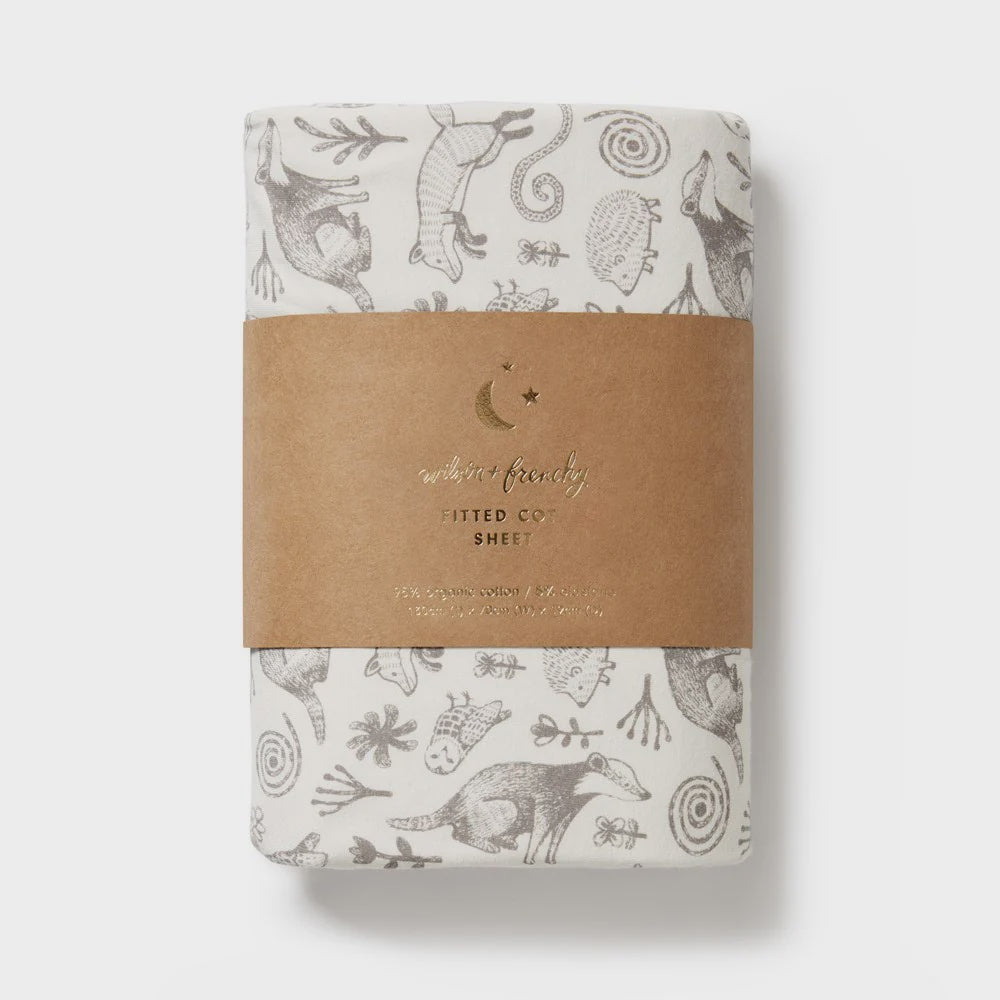 Wilson & Frenchy - Tribal Woods Organic Cot Sheet