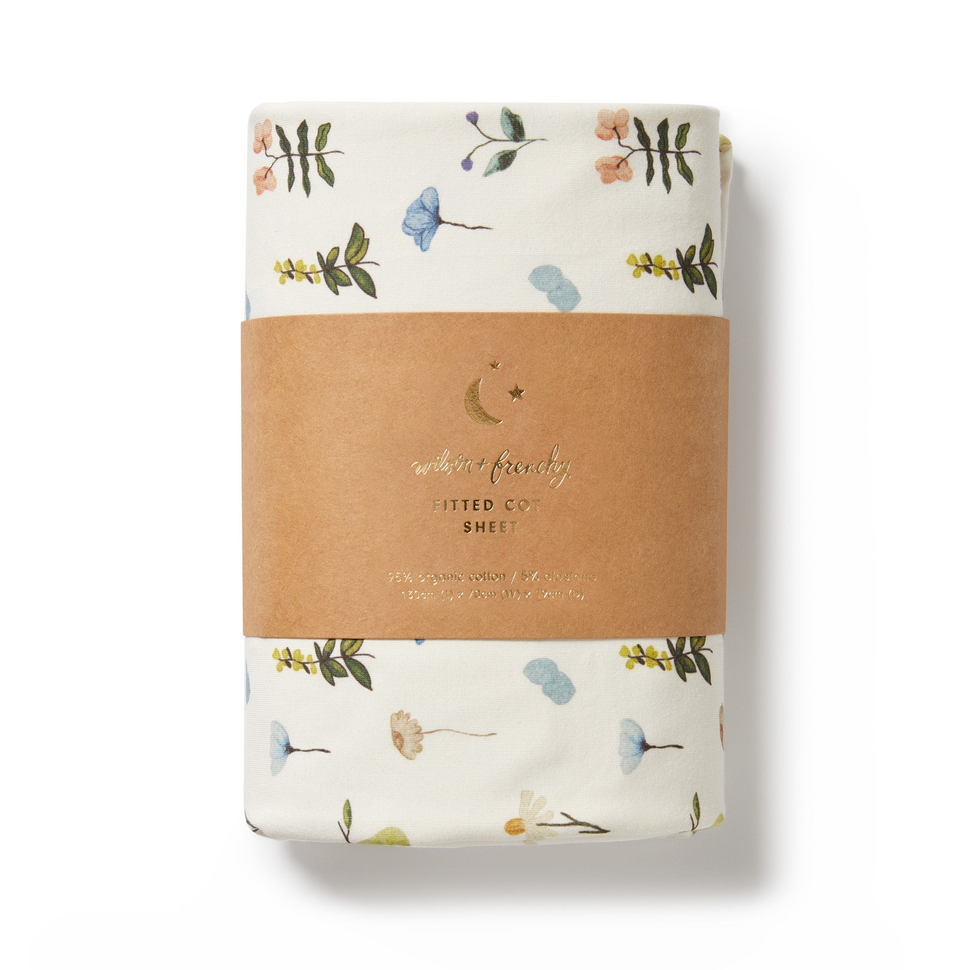 Wilson & Frenchy - Petit Garden Organic Cot Sheet