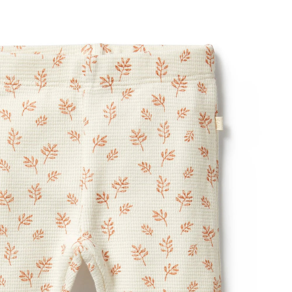 Wilson & Frenchy - Winter Blooms Organic Waffle Legging