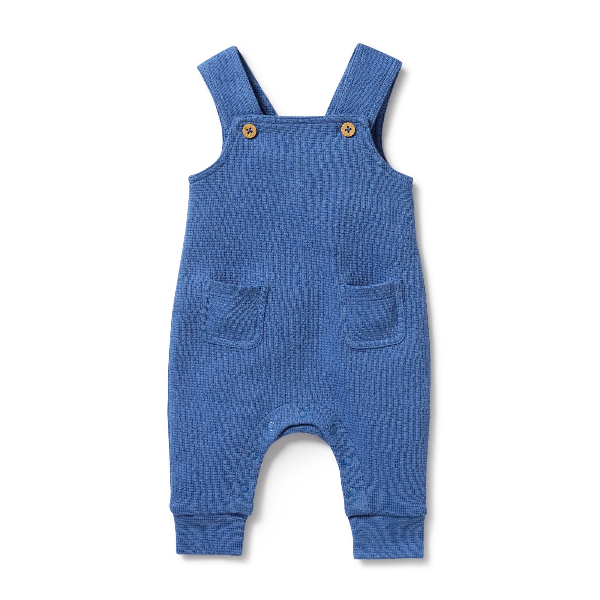 Wilson & Frenchy - Brilliant Blue Organic Waffle Overall