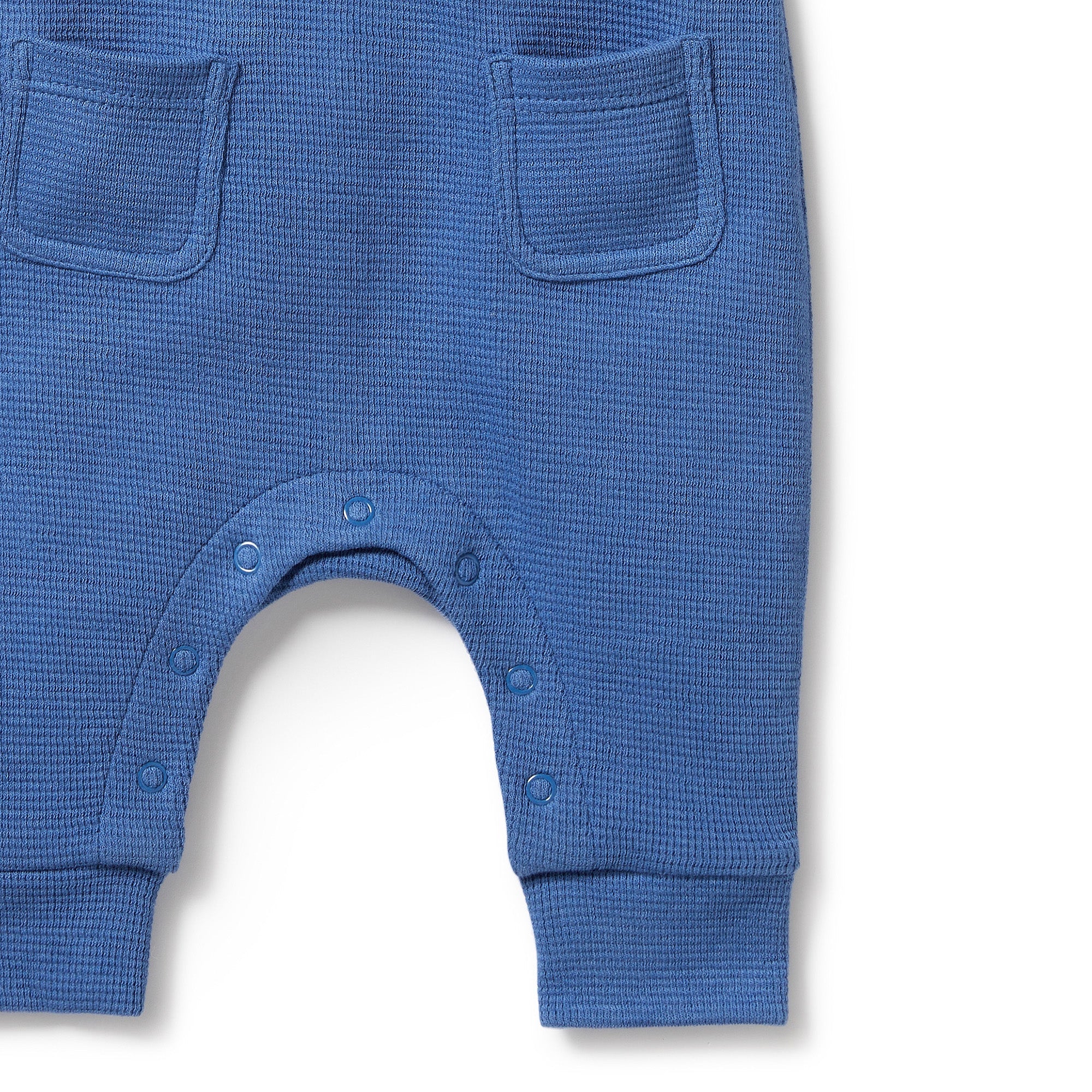 Wilson & Frenchy - Brilliant Blue Organic Waffle Overall