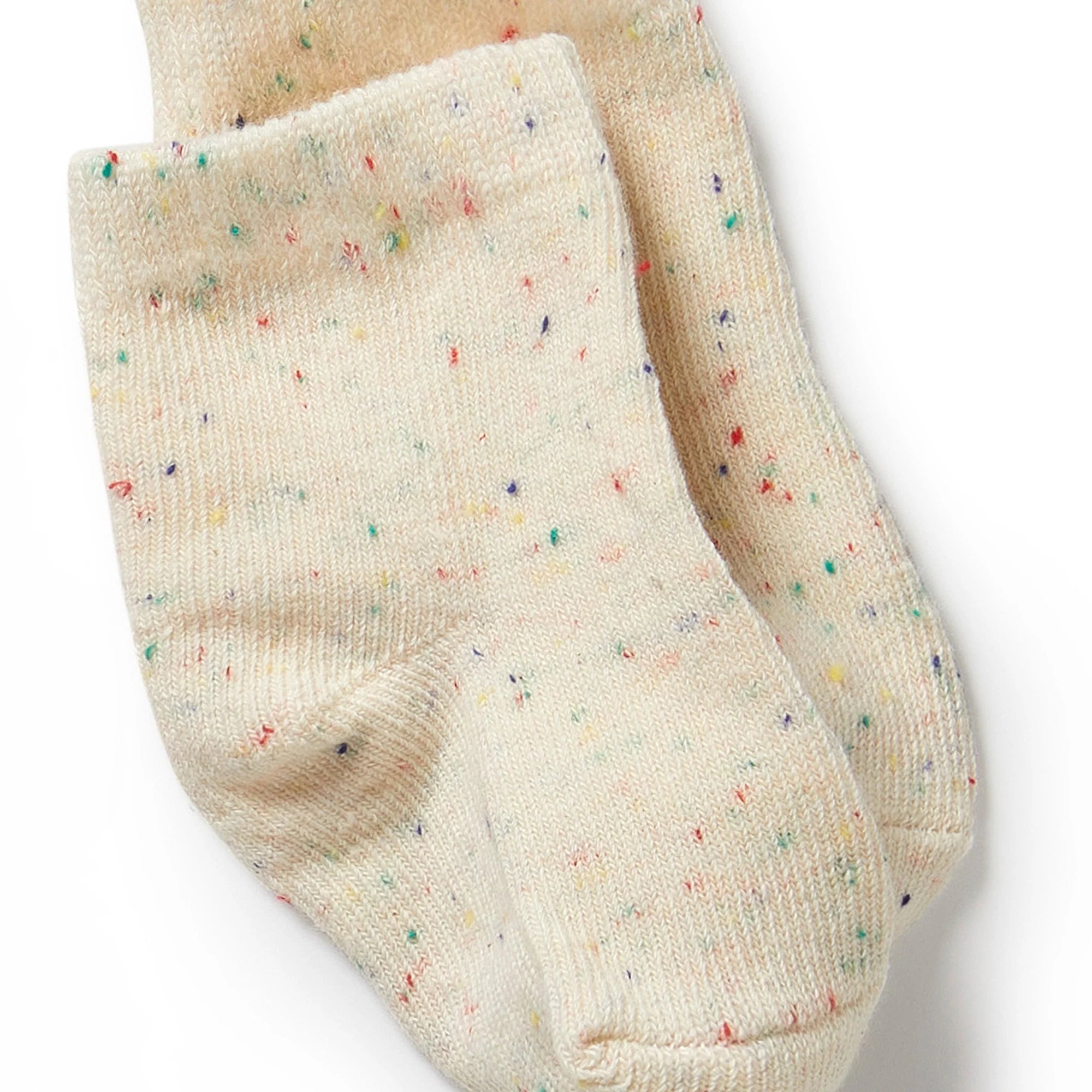 Wilson & Frenchy - Organic 3 Pack Baby Socks - Dijon, Pink, Fleck