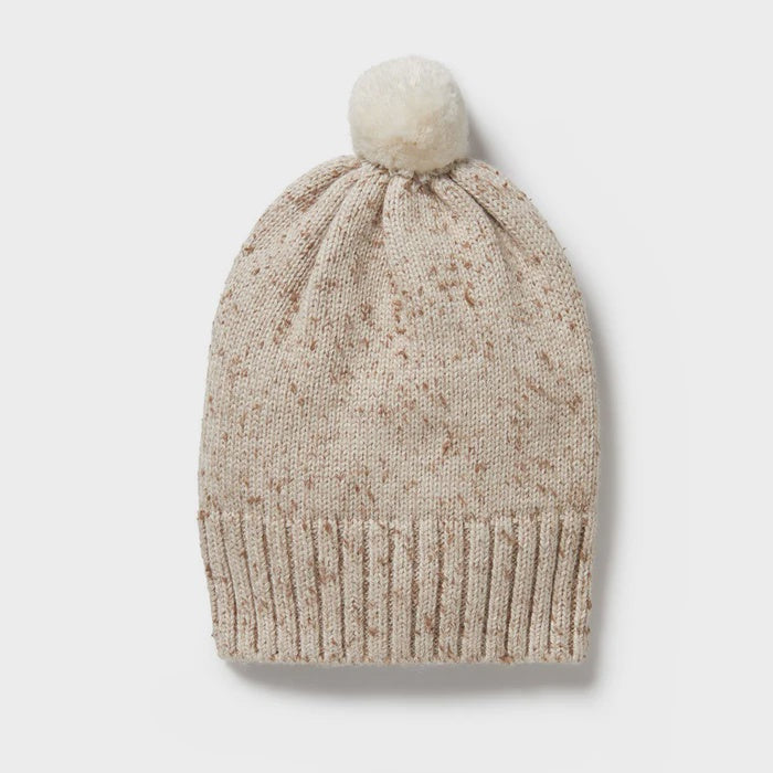 Wilson & Frenchy - Almond Fleck Knitted Hat