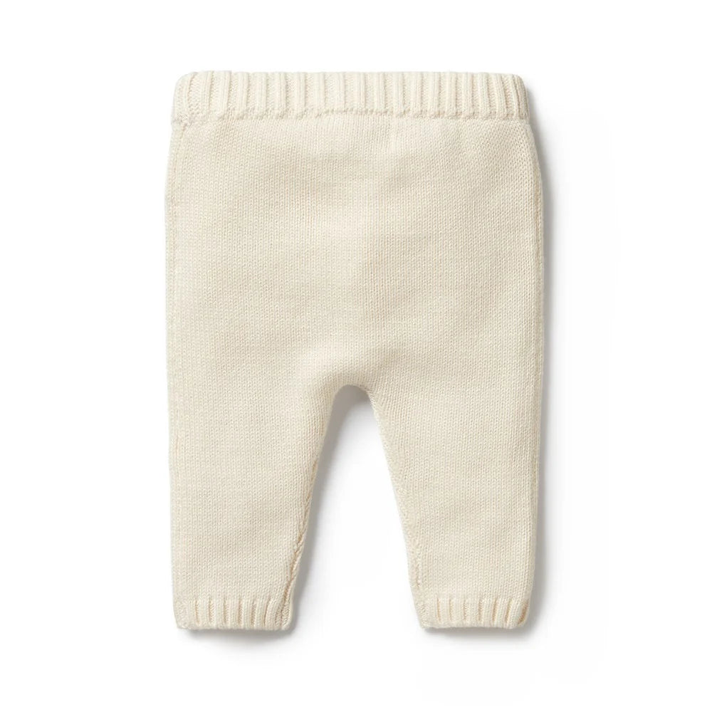 Wilson & Frenchy - Ecru Knitted Legging