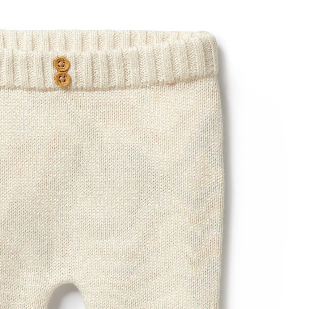 Wilson & Frenchy - Ecru Knitted Legging