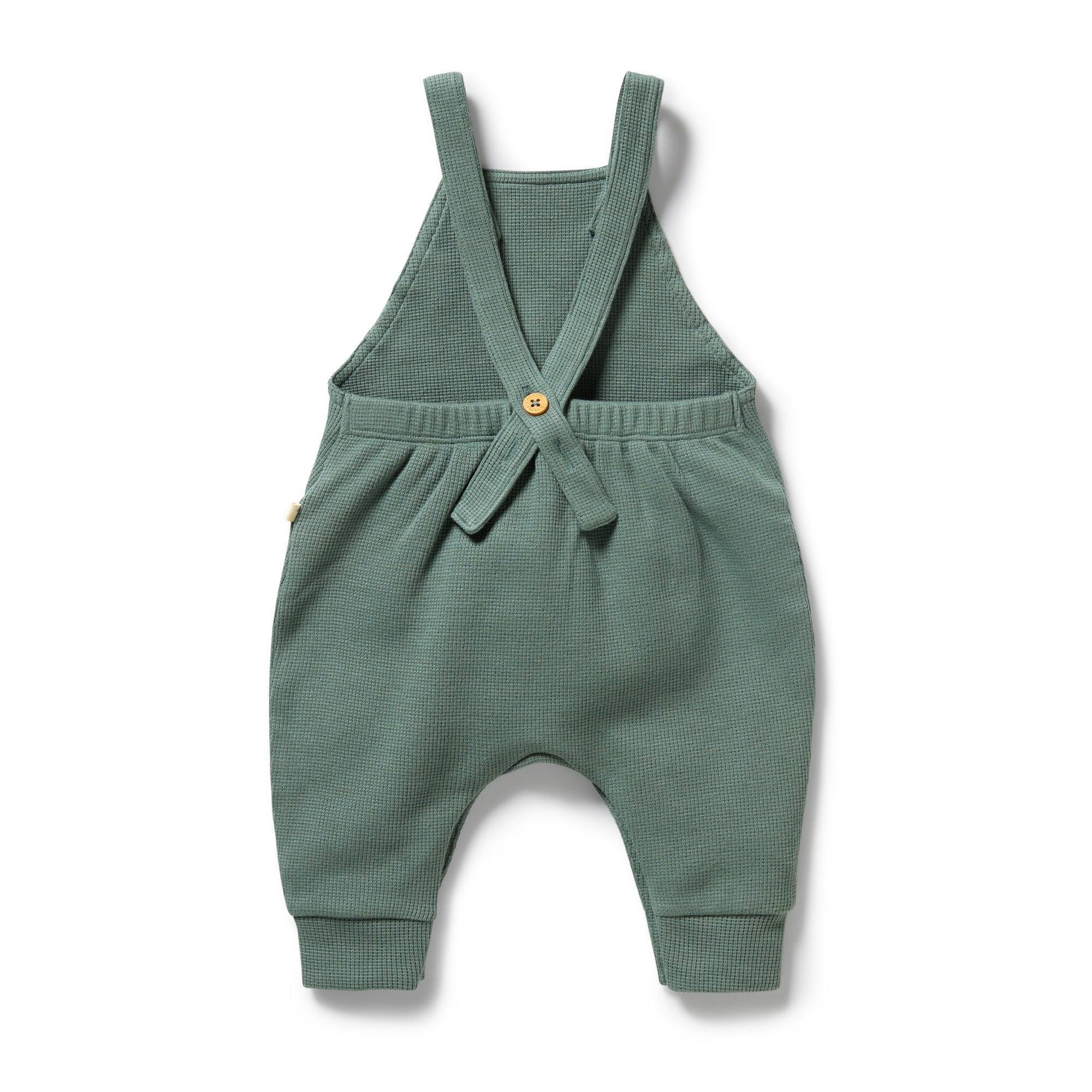 Wilson & Frenchy - Pine Green Organic Waffle Overall