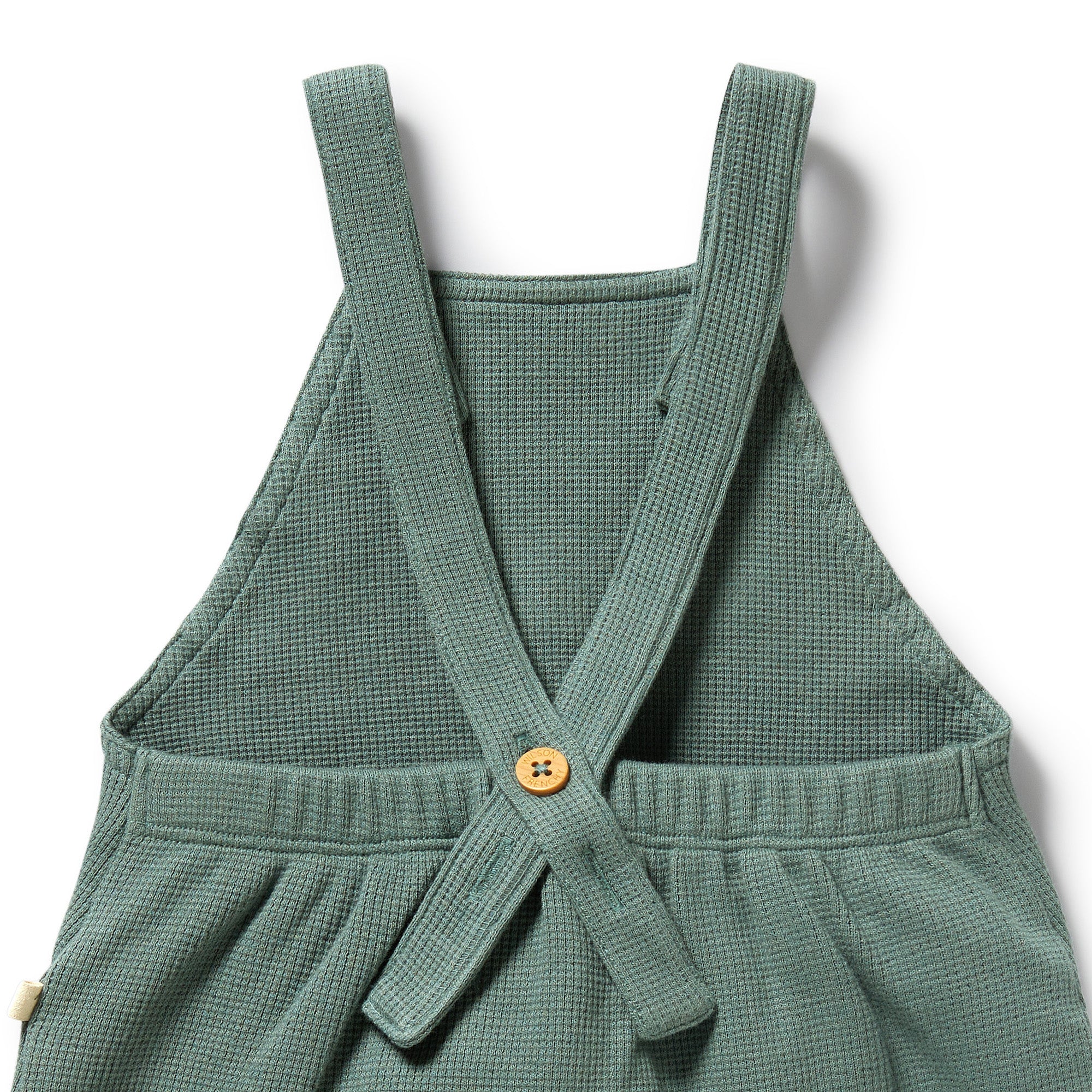 Wilson & Frenchy - Pine Green Organic Waffle Overall