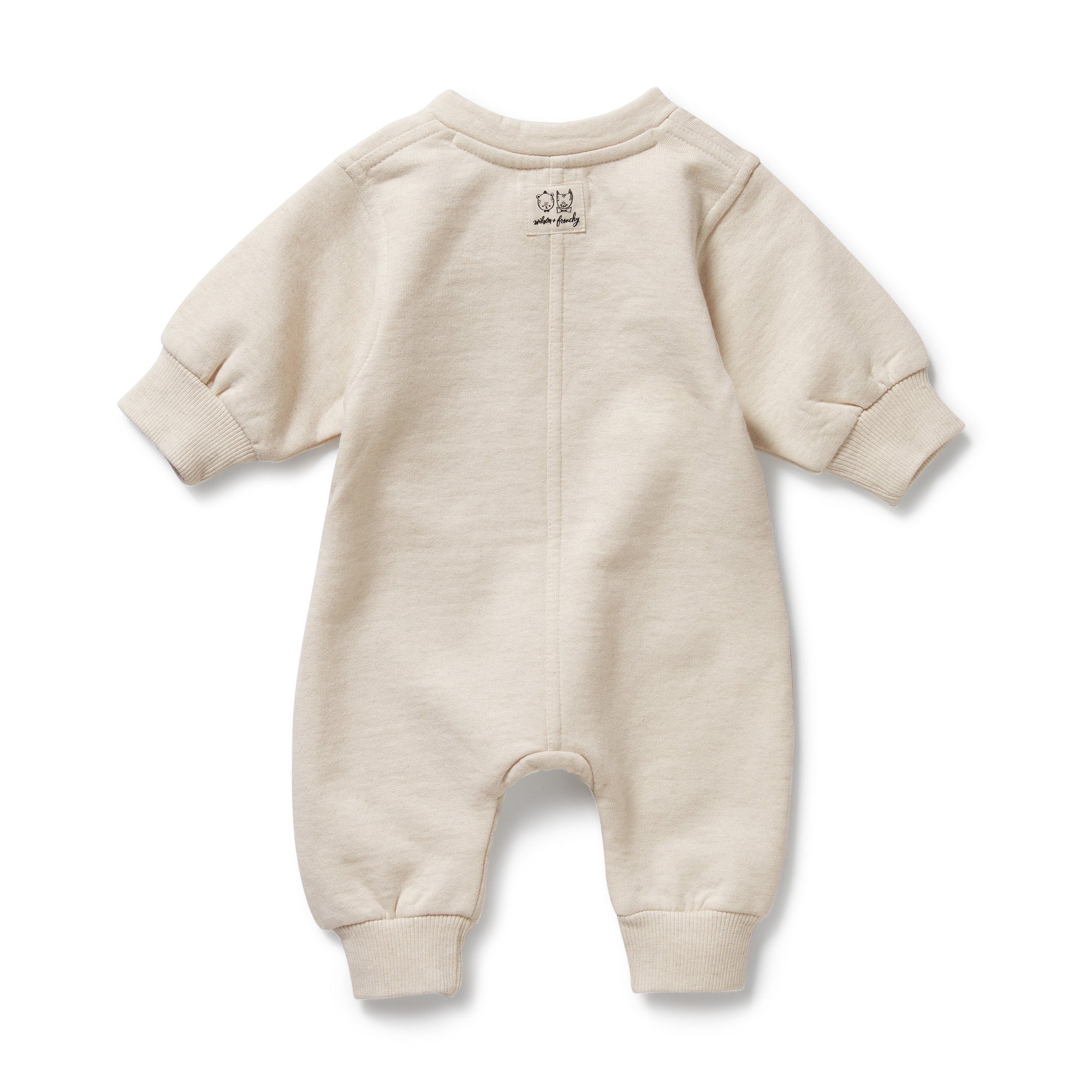 Wilson & Frenchy - Oatmeal Organic Terry Growsuit