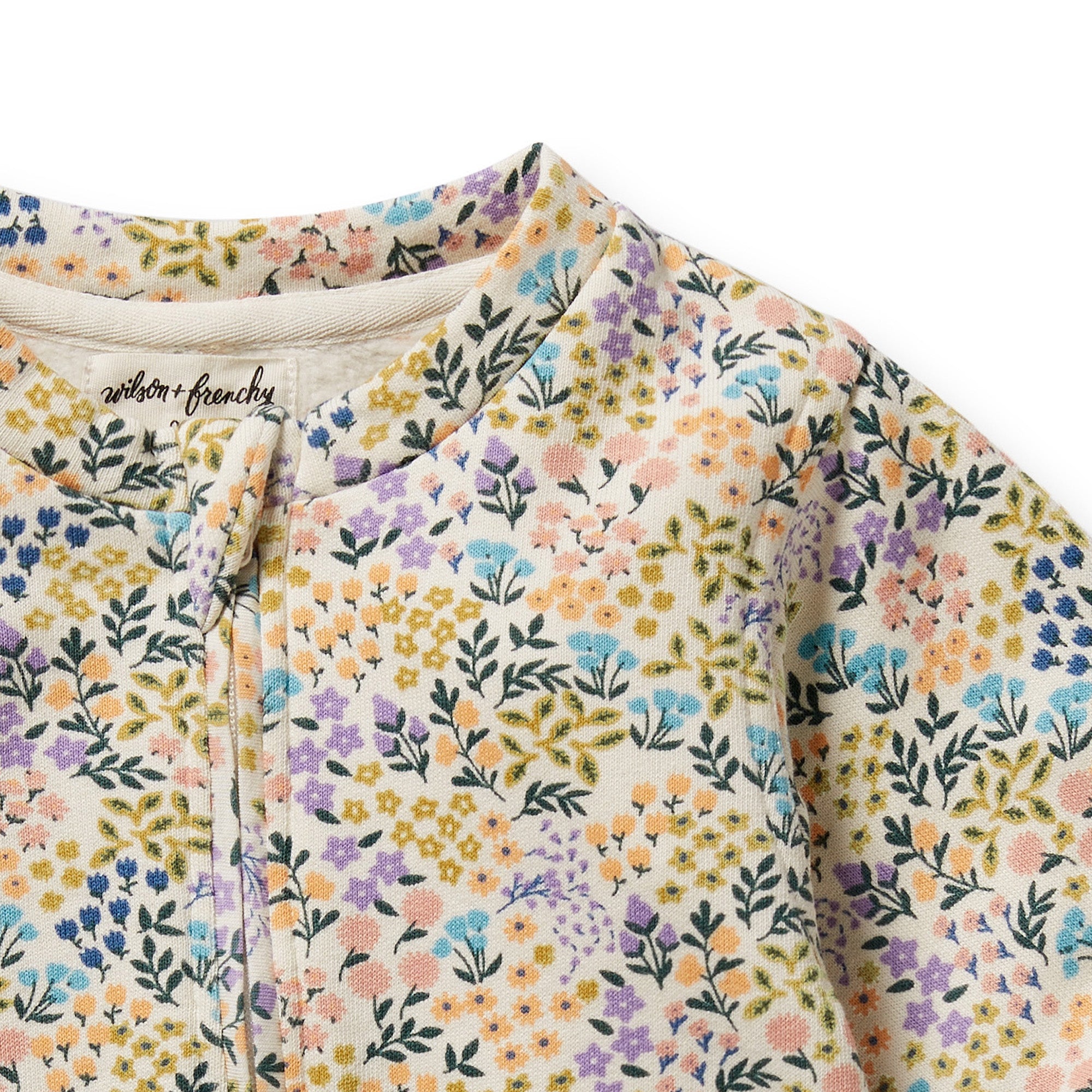 Wilson & Frenchy - Tiny Bloom Organic Terry Growsuit