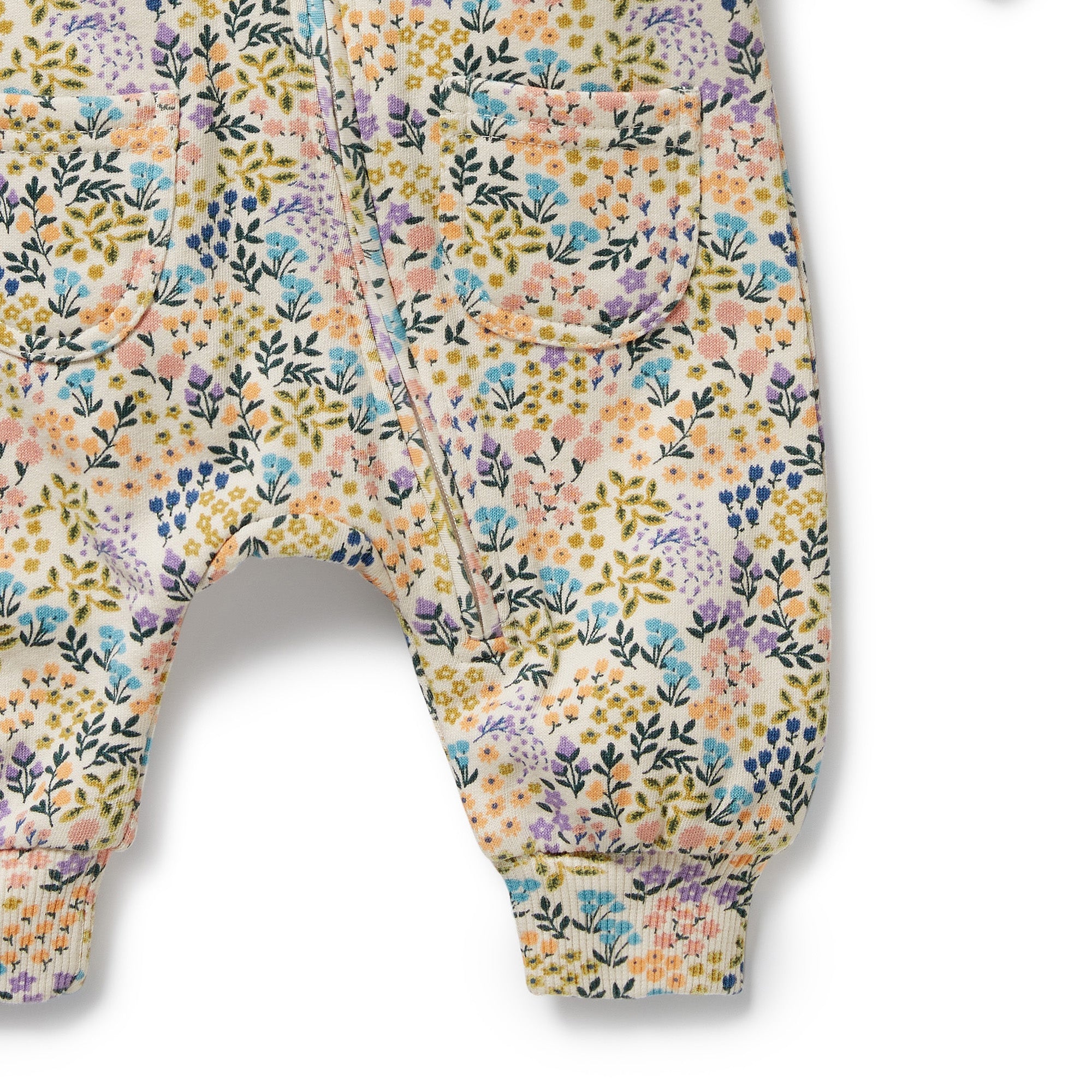 Wilson & Frenchy - Tiny Bloom Organic Terry Growsuit