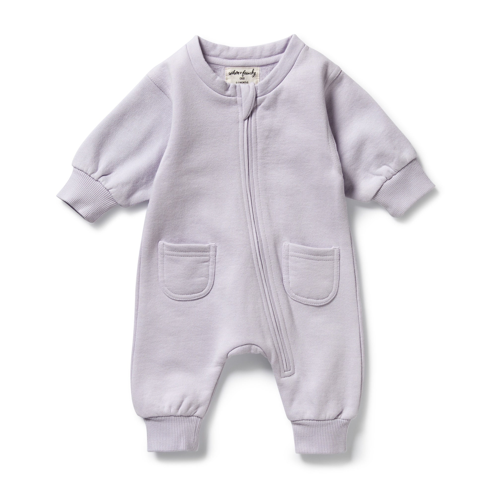 Wilson & Frenchy - Lavender Organic Terry Growsuit