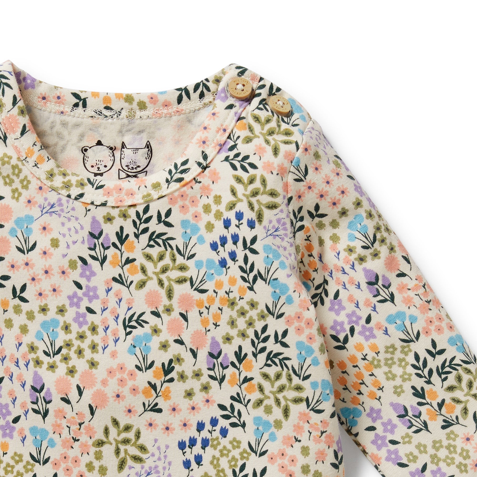 Wilson & Frenchy - Tiny Bloom Organic Bodysuit