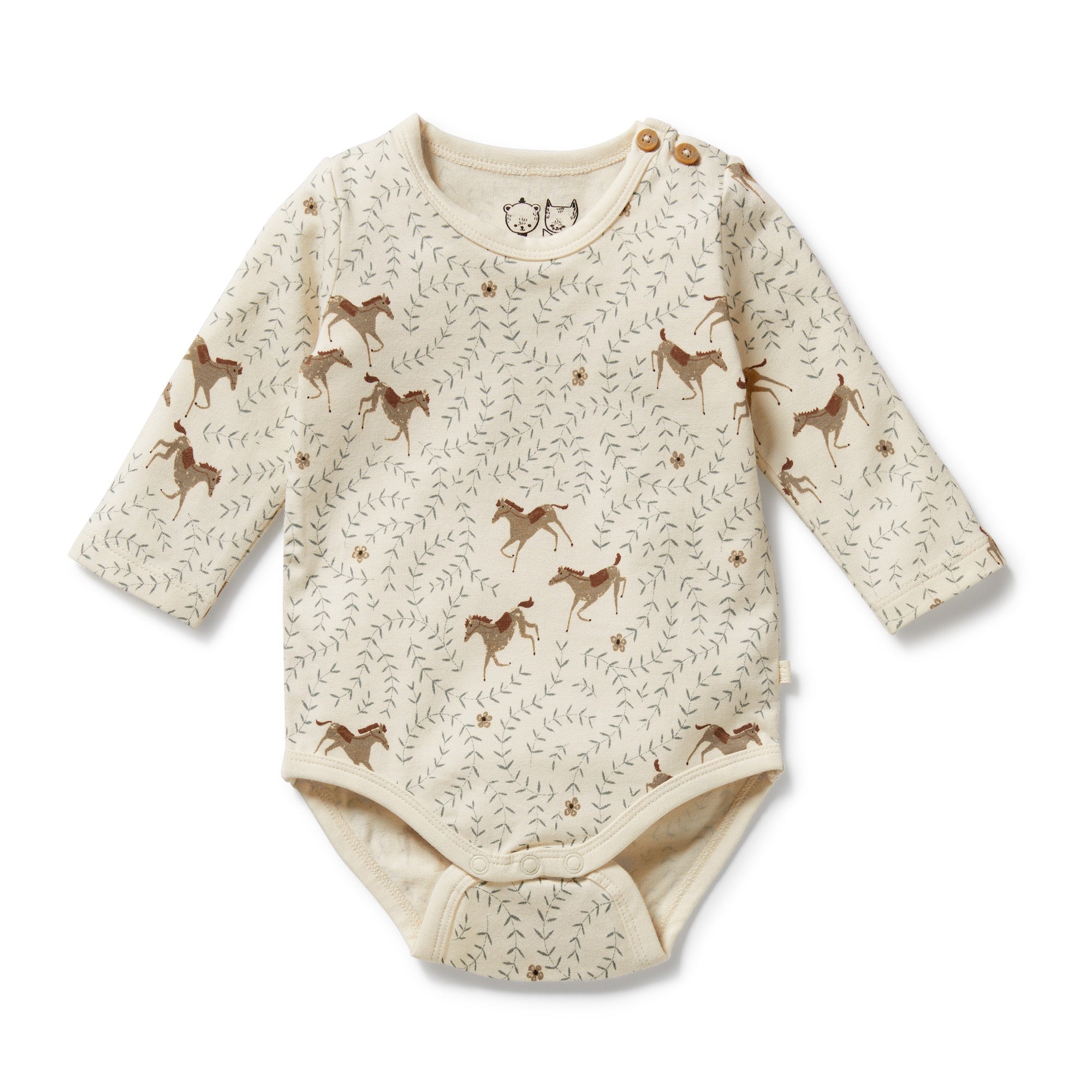Wilson & Frenchy - Trixie Horse Organic Bodysuit