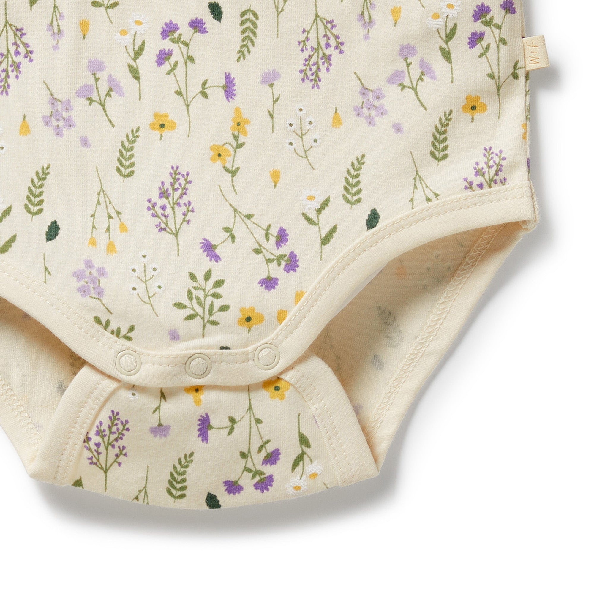 Wilson & Frenchy - Bella Floral Organic Bodysuit