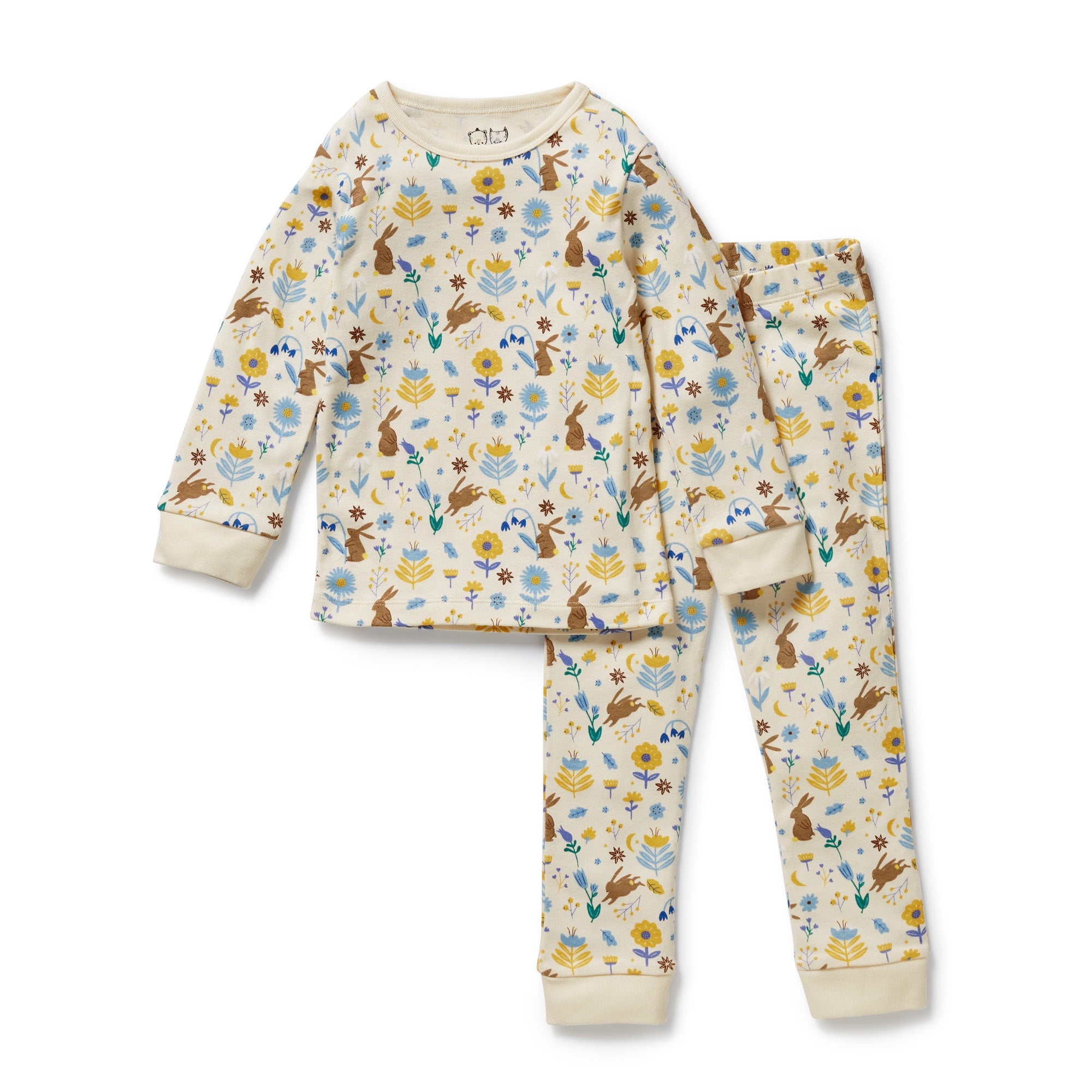 Wilson & Frenchy - Daisy Mae Organic Long Sleeved Pyjamas