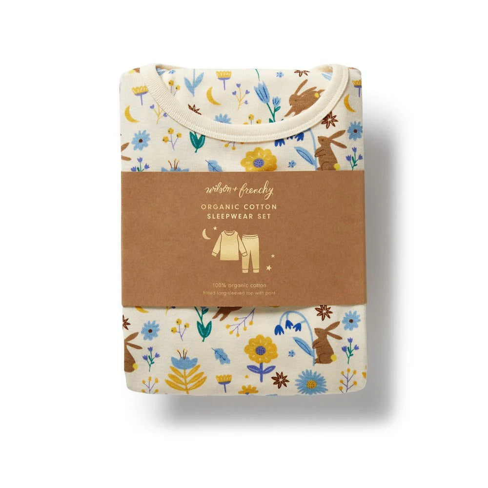 Wilson & Frenchy - Daisy Mae Organic Long Sleeved Pyjamas