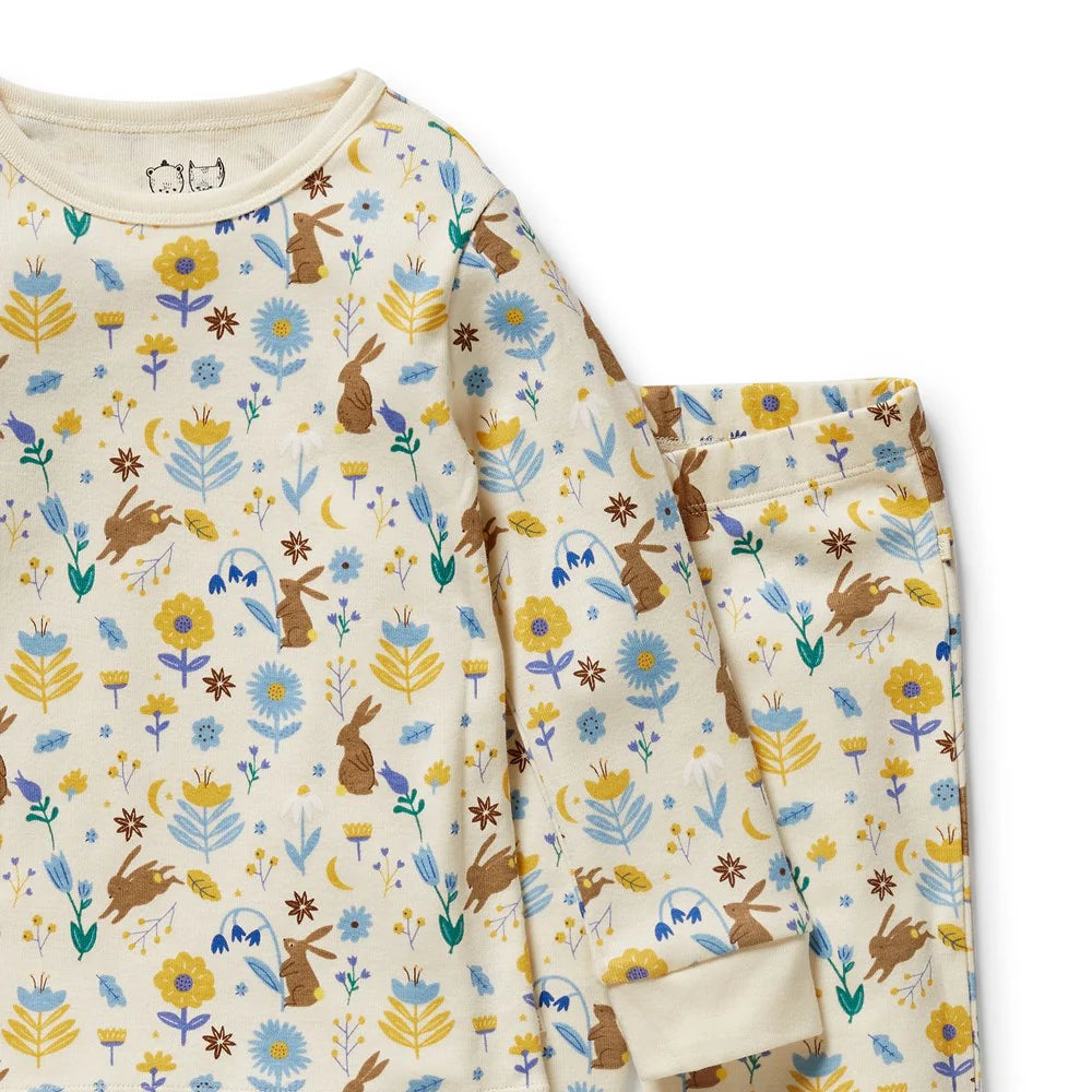 Wilson & Frenchy - Daisy Mae Organic Long Sleeved Pyjamas