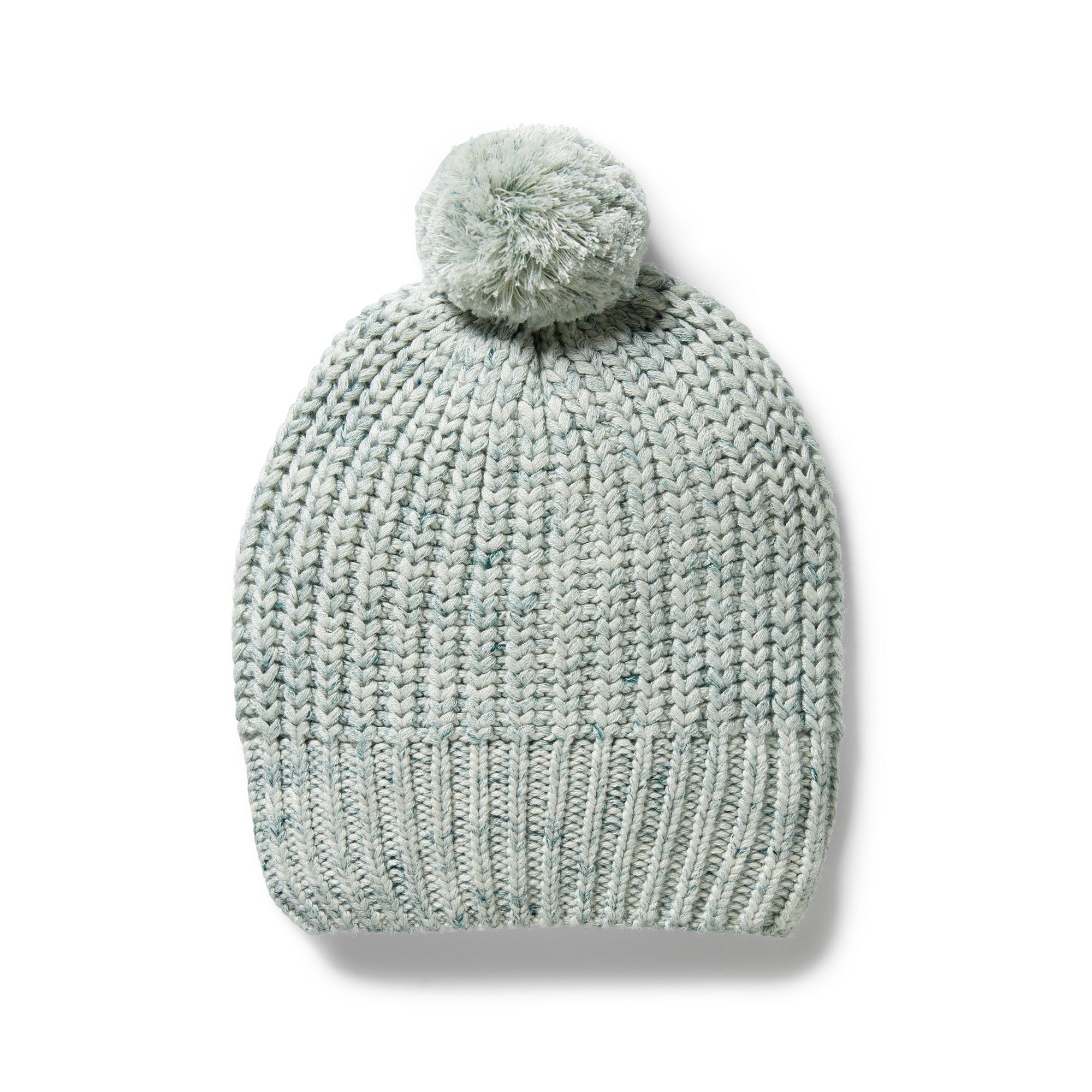 Wilson & Frenchy - Moss Speckle Organic Knitted Hat