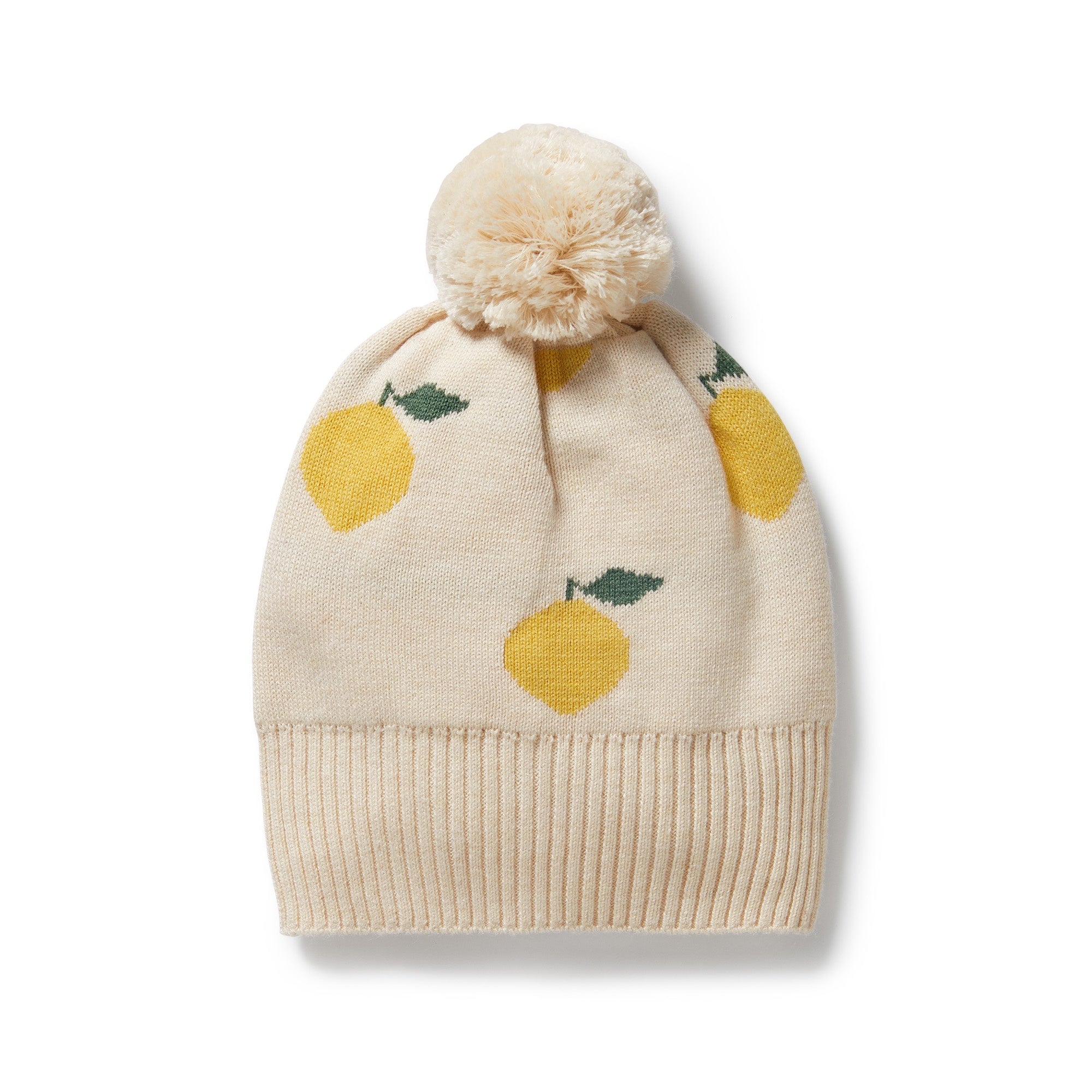 Wilson & Frenchy - Lemony Organic Knitted Jacquard Hat