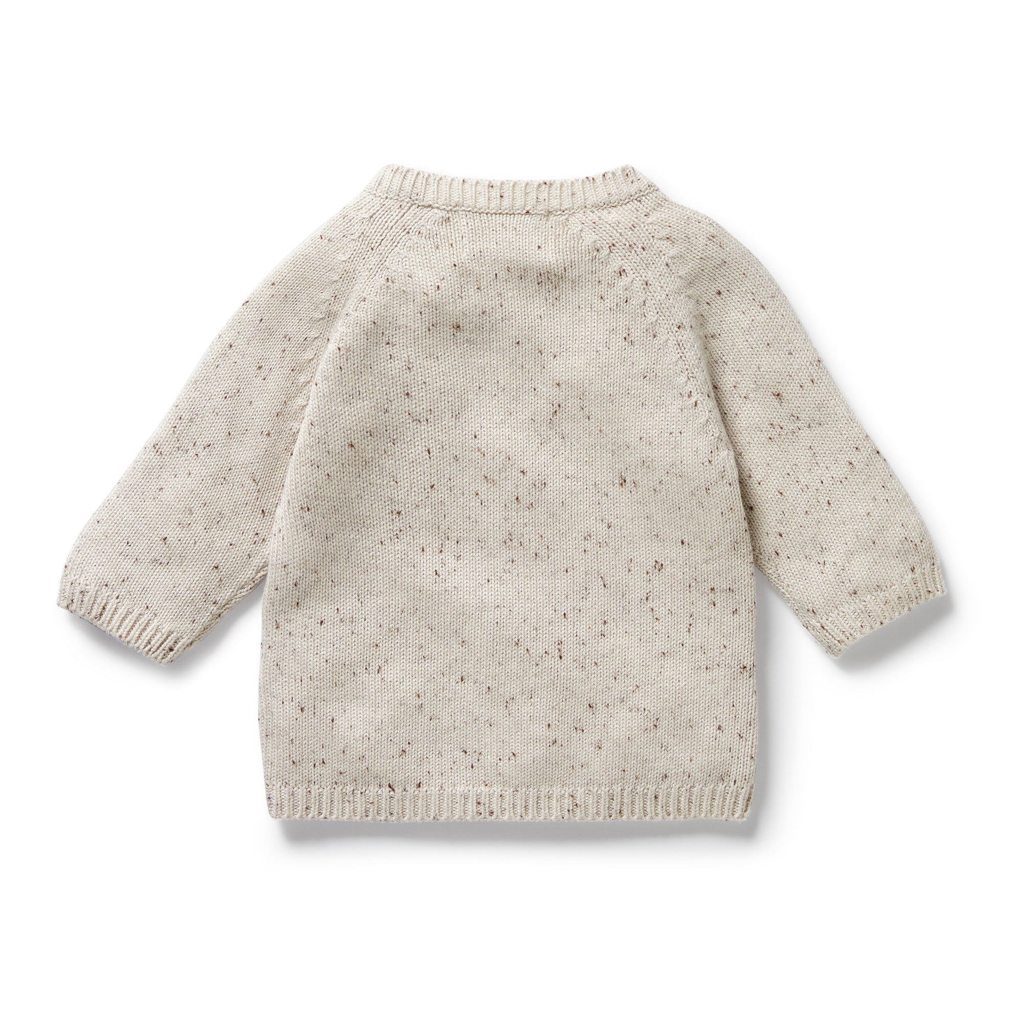 Wilson & Frenchy - Cookie and Cream Organic Knitted Kimono Cardigan