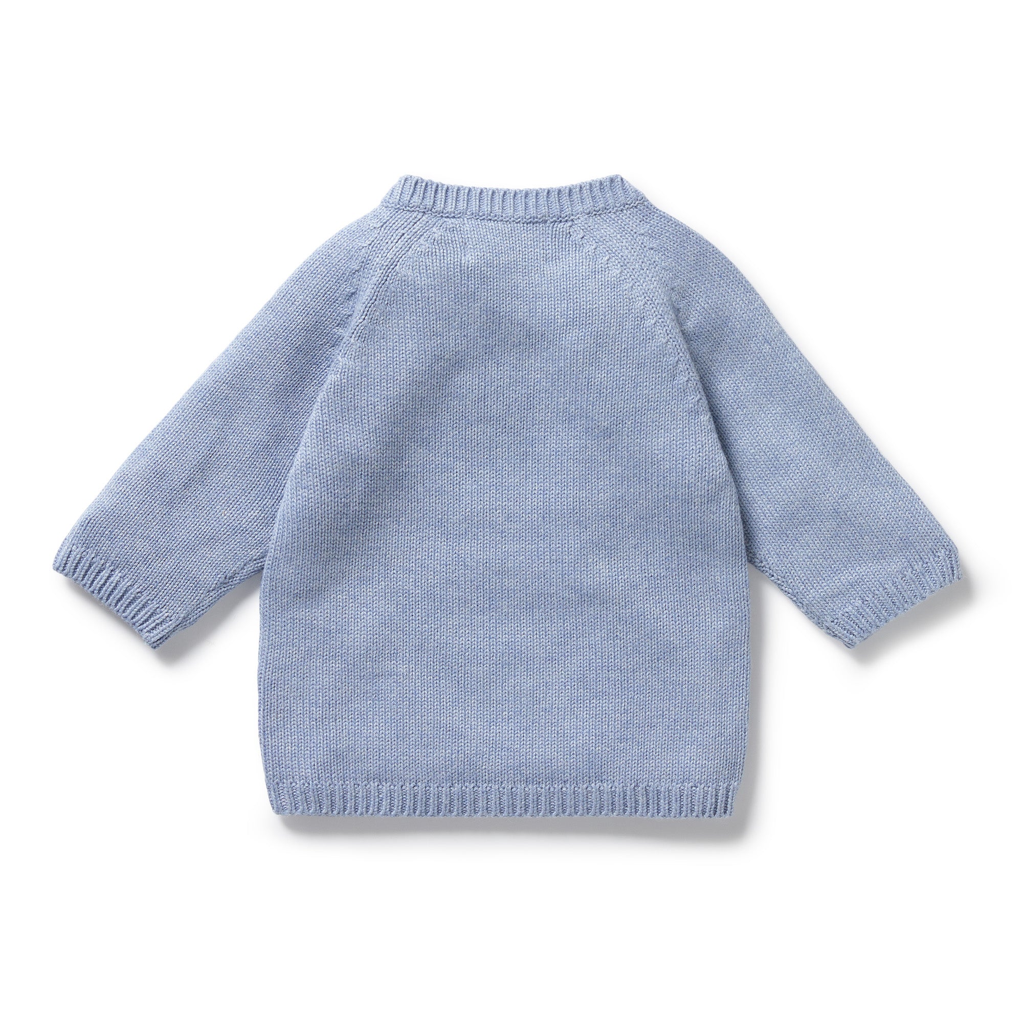 Wilson & Frenchy - Blue Speckle Knitted Kimono Cardigan