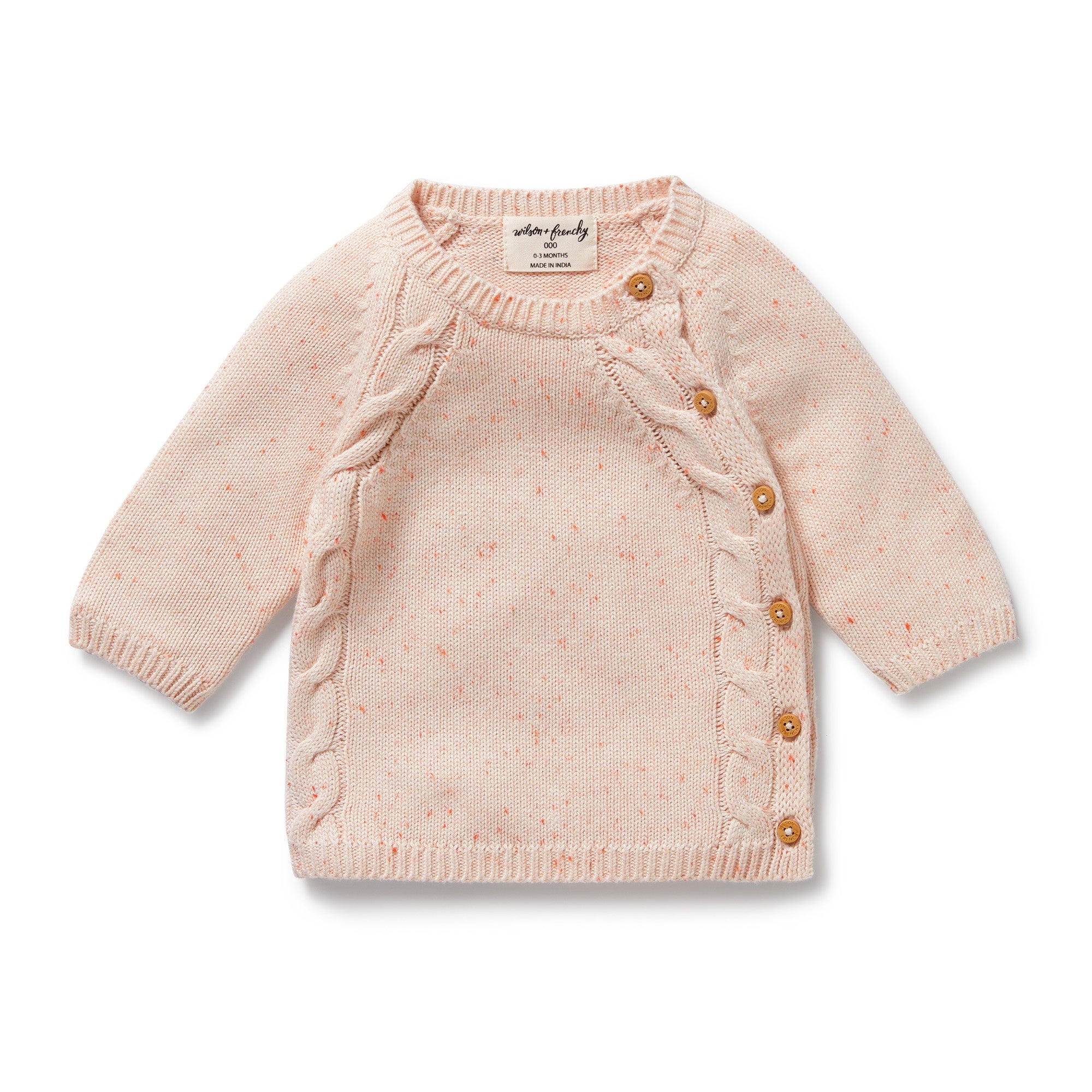 Wilson & Frenchy - Fairy Floss Organic Knitted Kimono Cardigan
